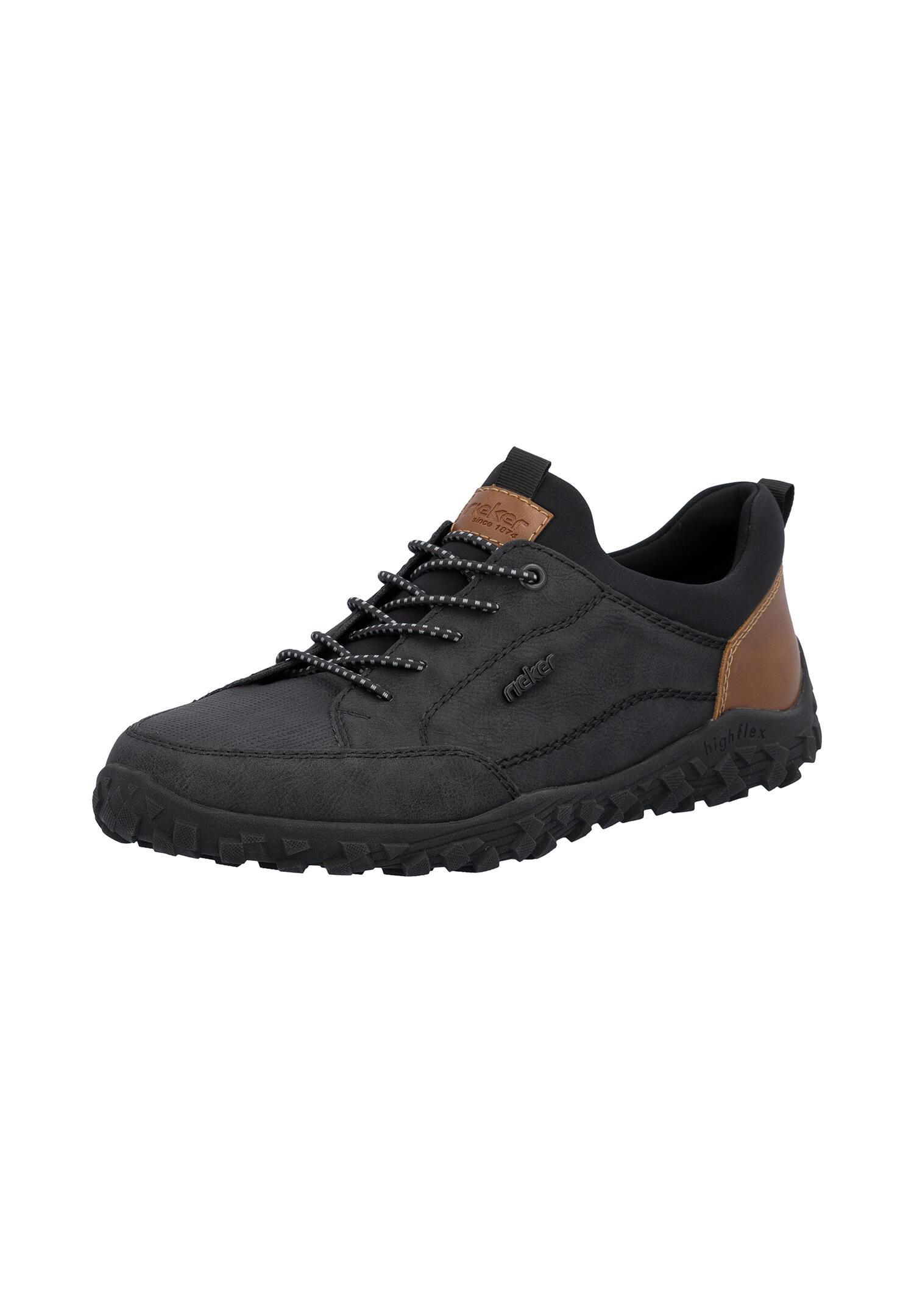 Rieker Herren Slipper Gummizug Komfortweite G 08150-00 Schwarz 7/7