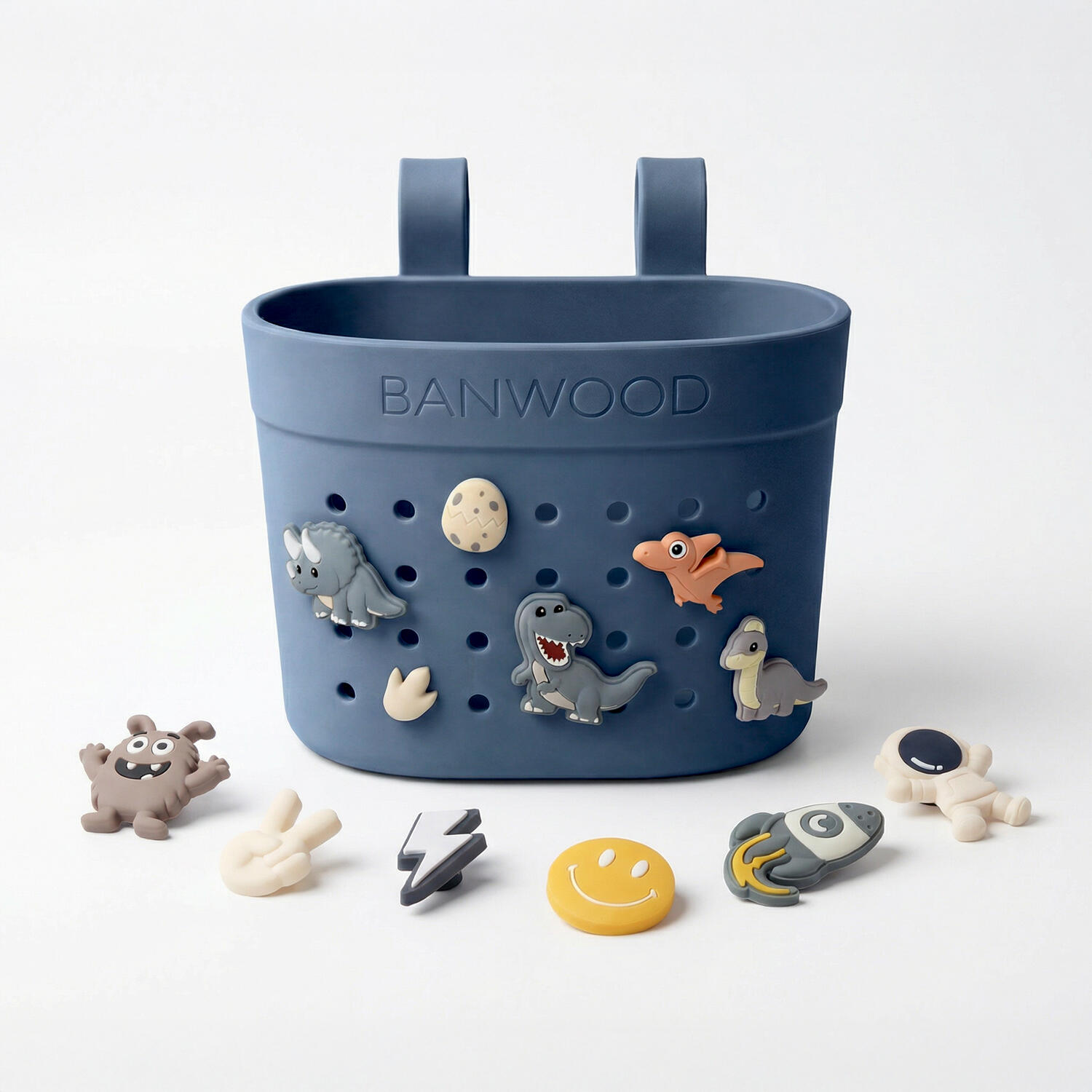 Banwood Pin & Ride mandje voor fiets/step 2/4