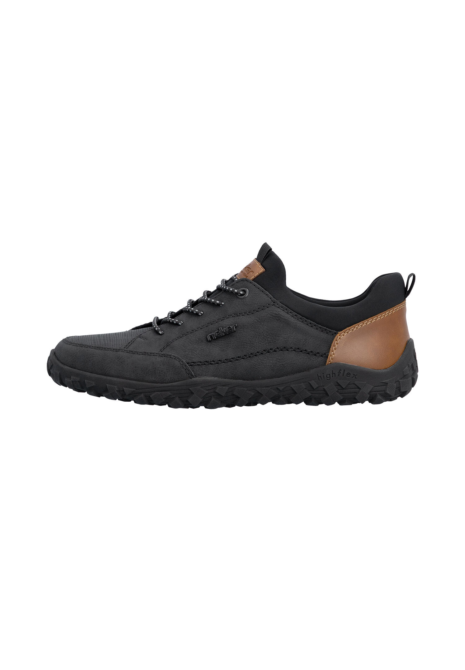 Rieker Herren Slipper Gummizug Komfortweite G 08150-00 Schwarz 4/7