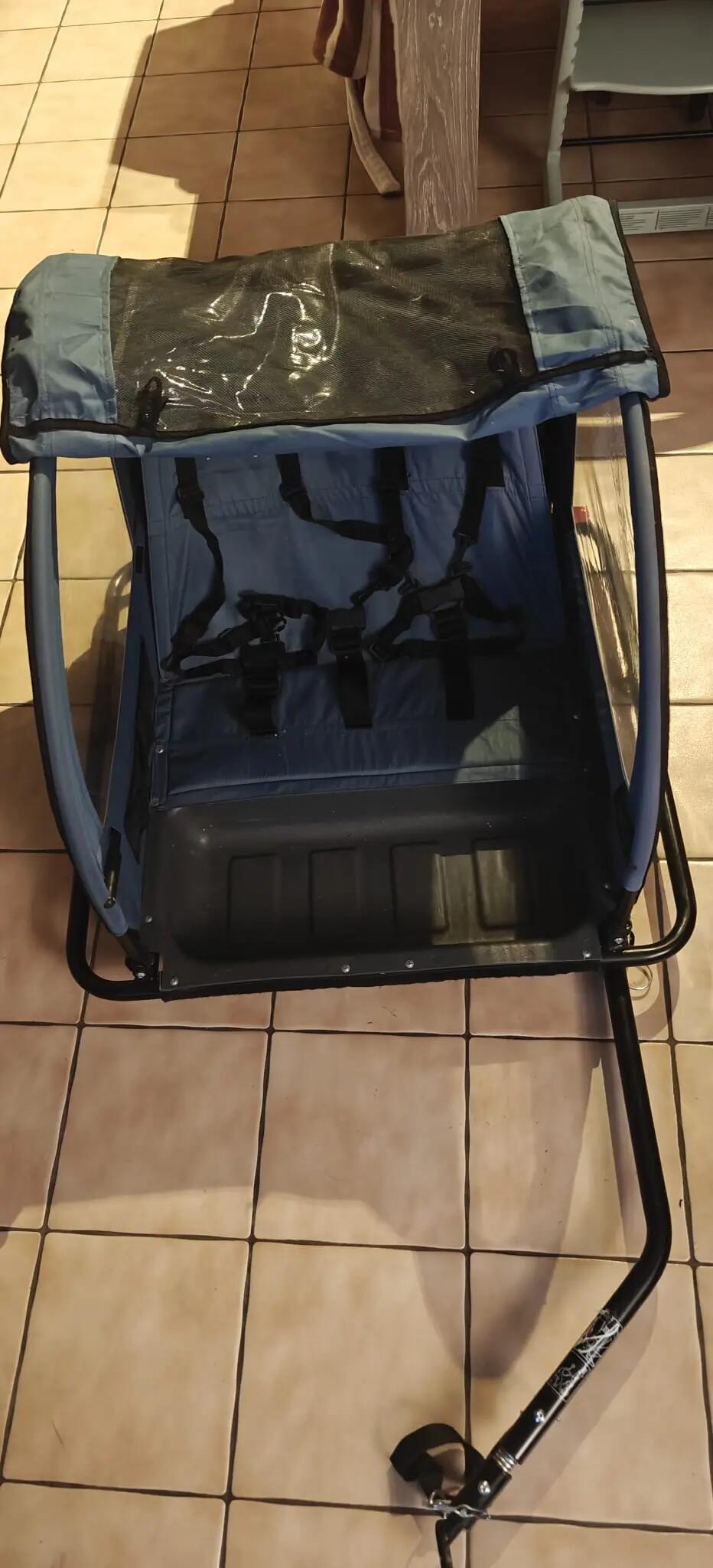 Entre Particuliers - B'Twin Kid 100 (2 places) remorque vélo 7/7