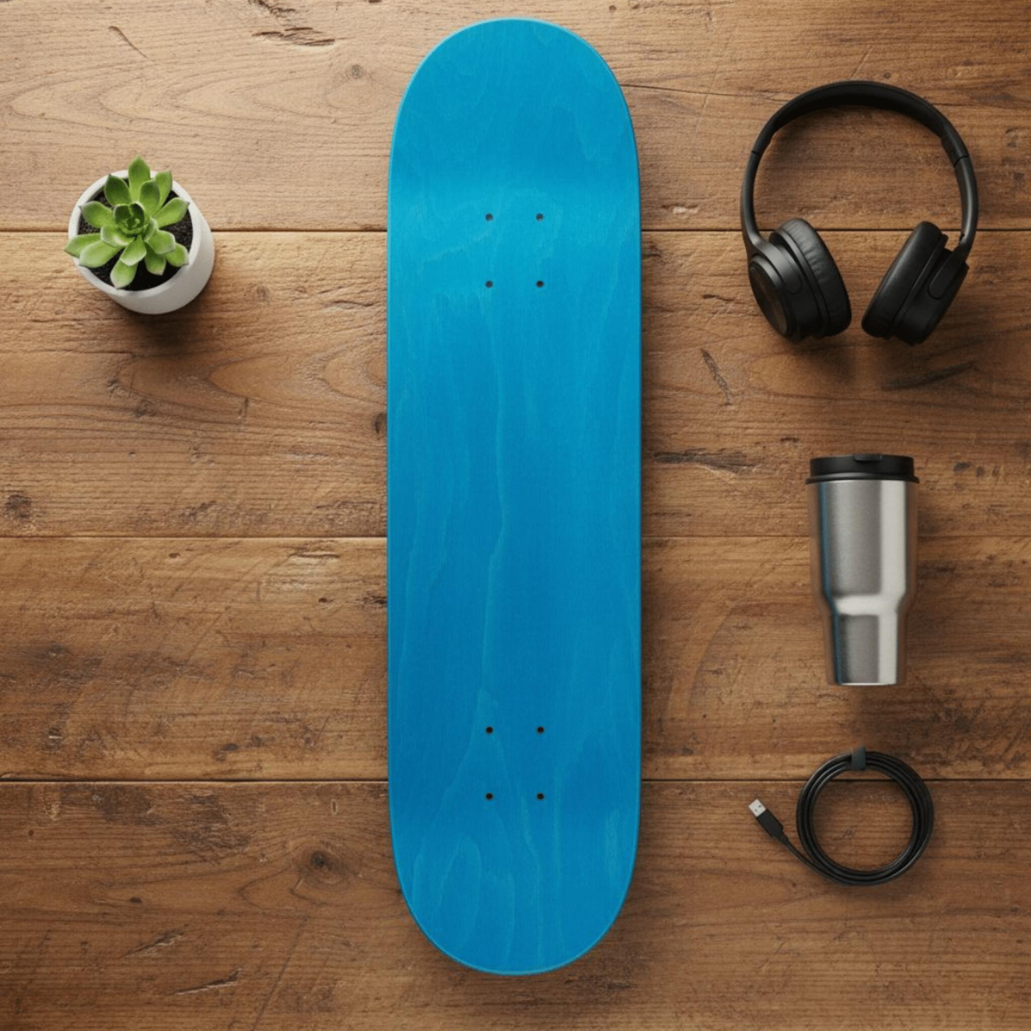 Skateboard Ghettoblaster Tavola Pequeño Logo Oliva azul 8.25"" 8/11