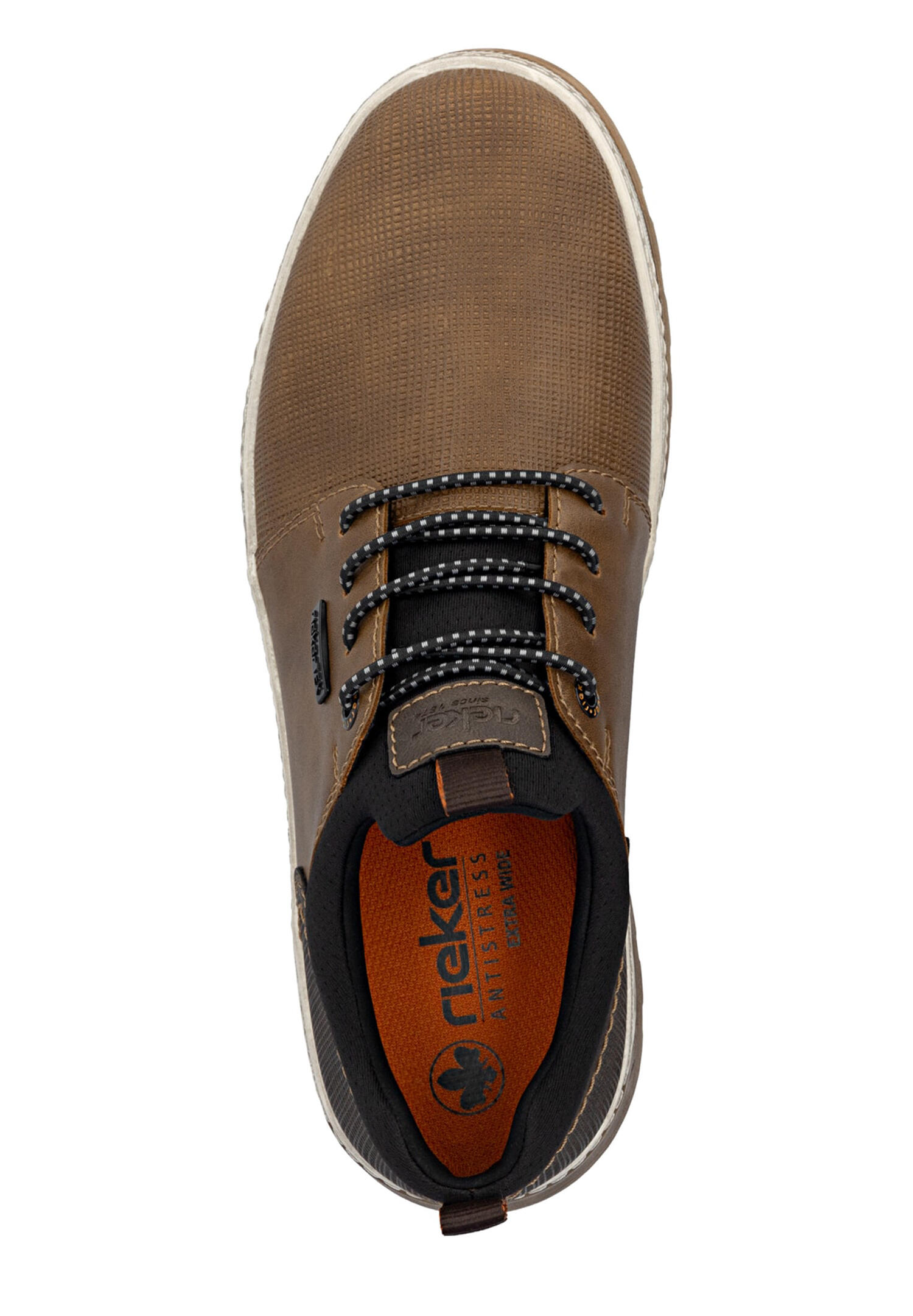 Rieker Herren Slipper Extraweite H Gummizug RiekerTEX 37050-23 Braun 3/7