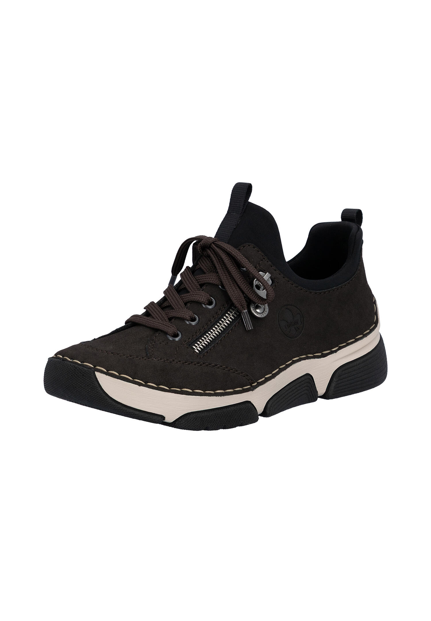 Rieker Damen Halbschuh Slipper Schuhe 45973-25 Brown 1/7