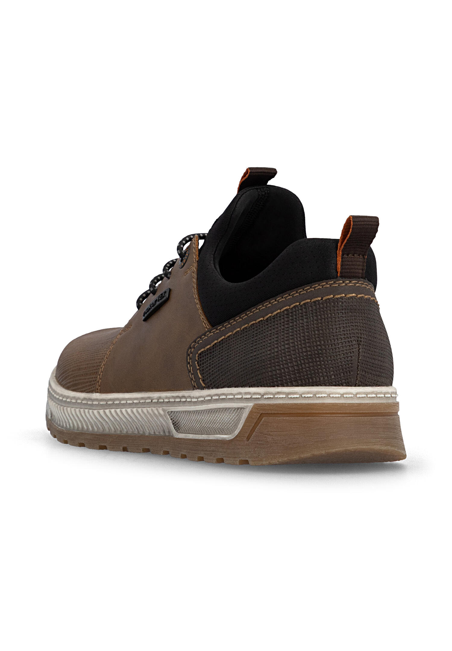Rieker Herren Slipper Extraweite H Gummizug RiekerTEX 37050-23 Braun 2/7