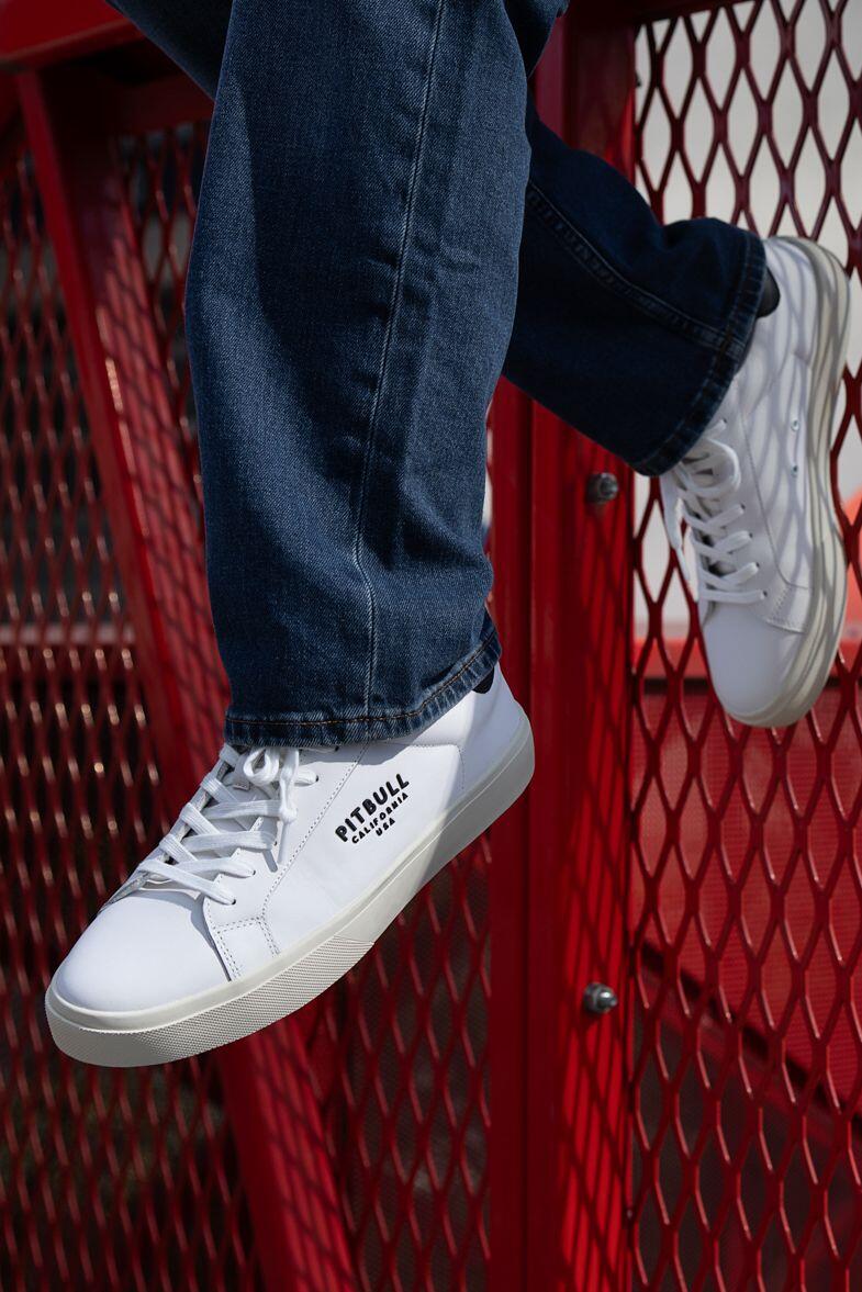 Buty sportowe niskie PITBULL skórzane stylowe sneakersy HOOPER 3/6