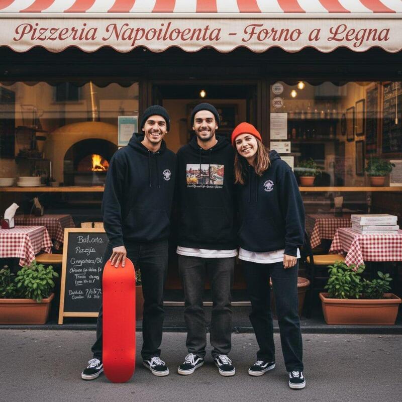 Placă de skate Small Logo Roșu 8.25"