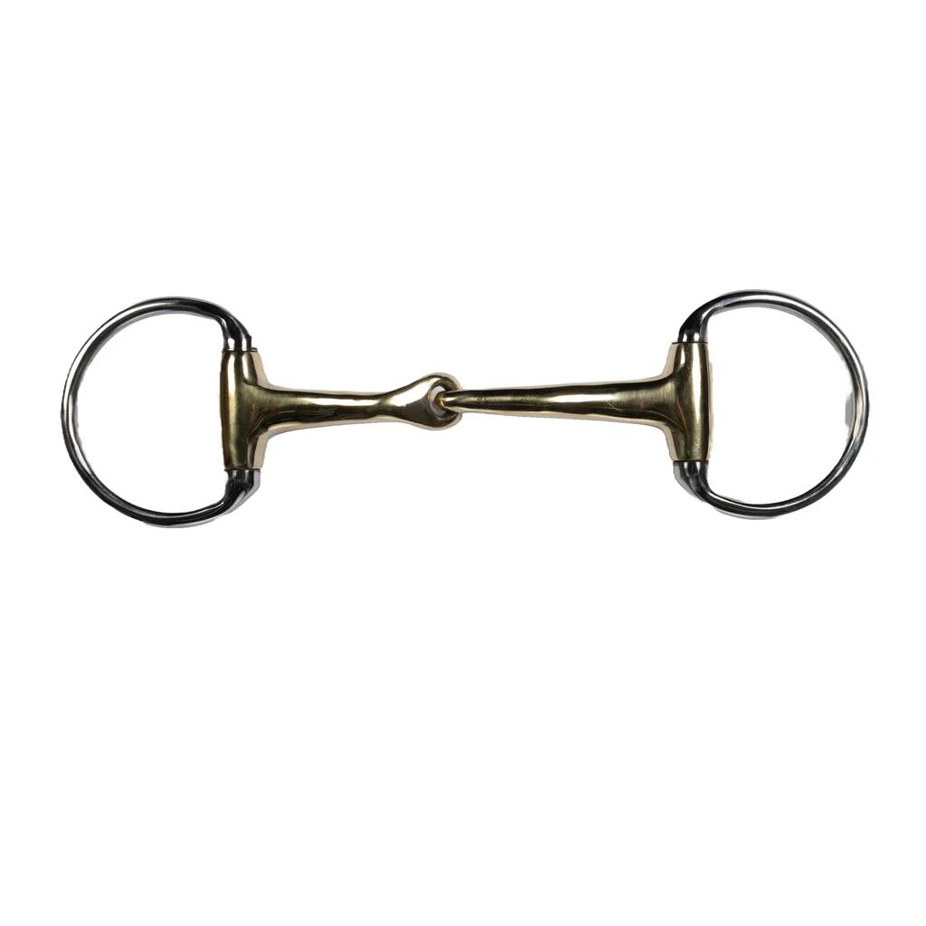 Olive bit for horses HKM High Curve 16 mm