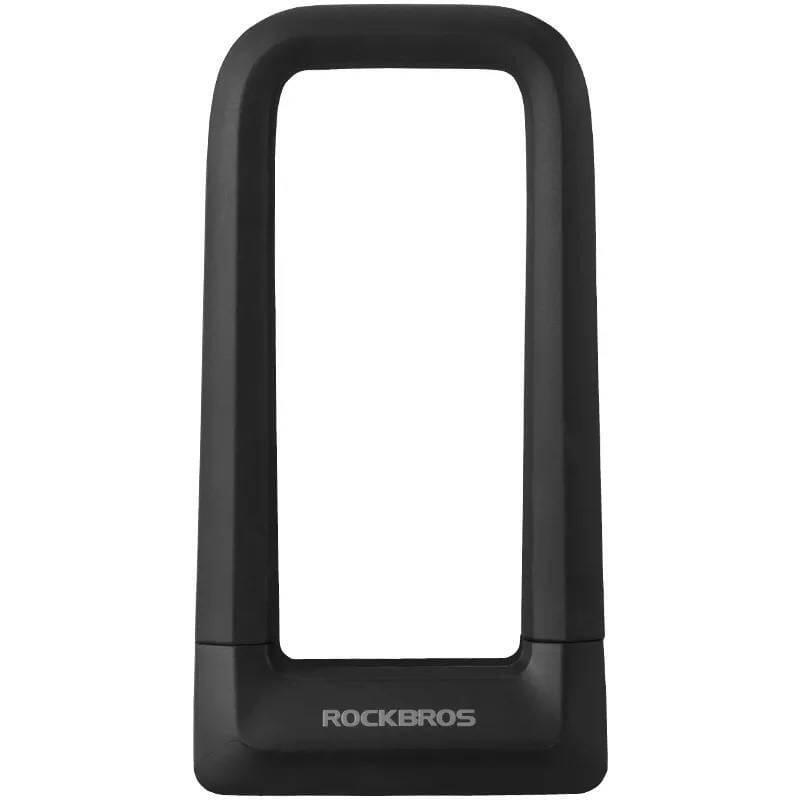 Zabezpieczenie rowerowe, zapięcie rowerowe na klucz, U-LOCK ROCKBROS czarny 7/7