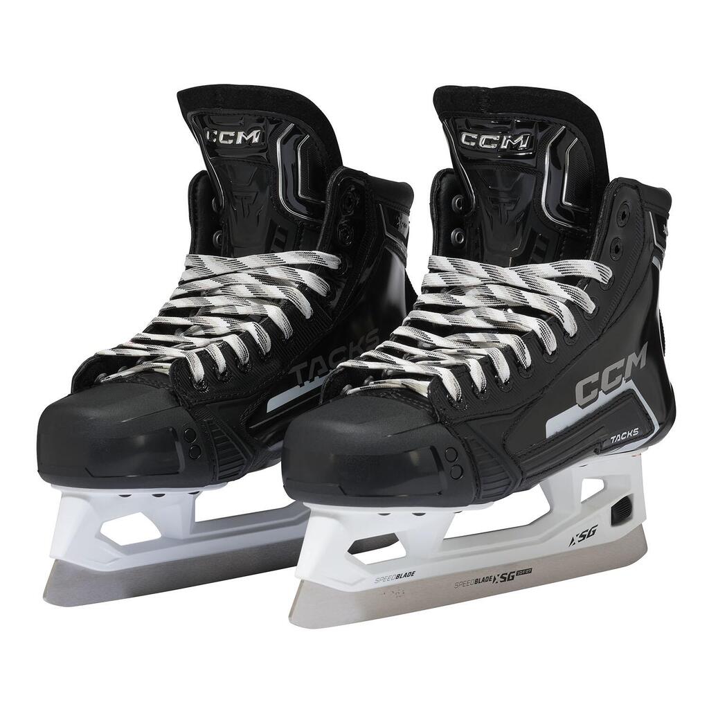 Tacks XR70 - Goalie Skates - Adults- Black - White - - Regular