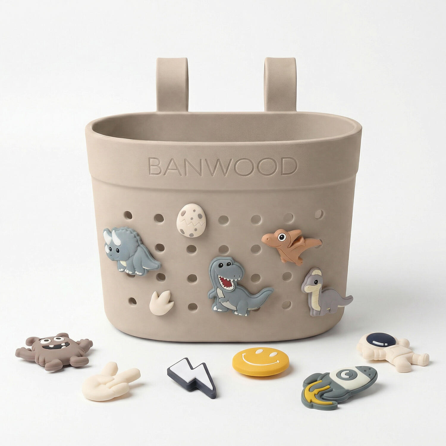 Banwood Pin & Ride mandje voor fiets/step 3/4