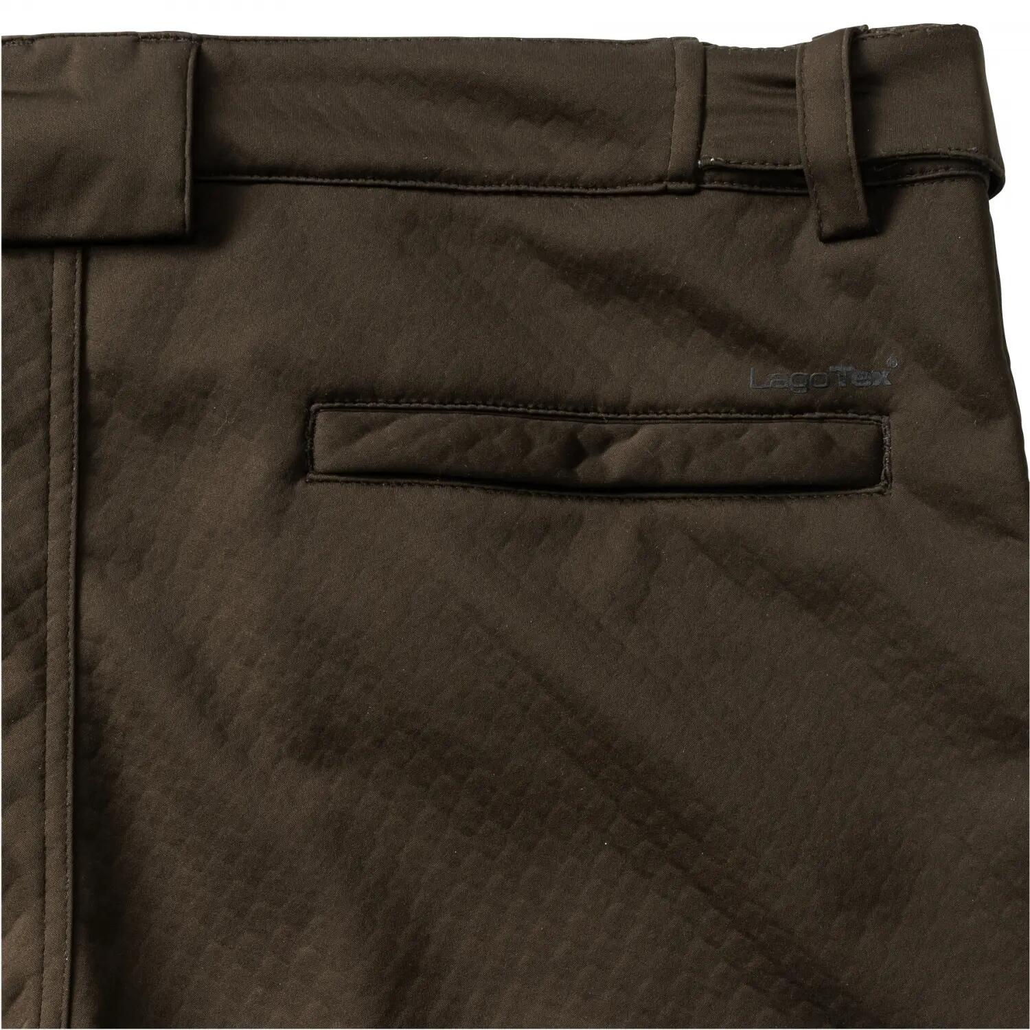 Herren - Outdoor - Funktionshose - wasserdicht, winddicht, silent - Shawk - oliv 5/5