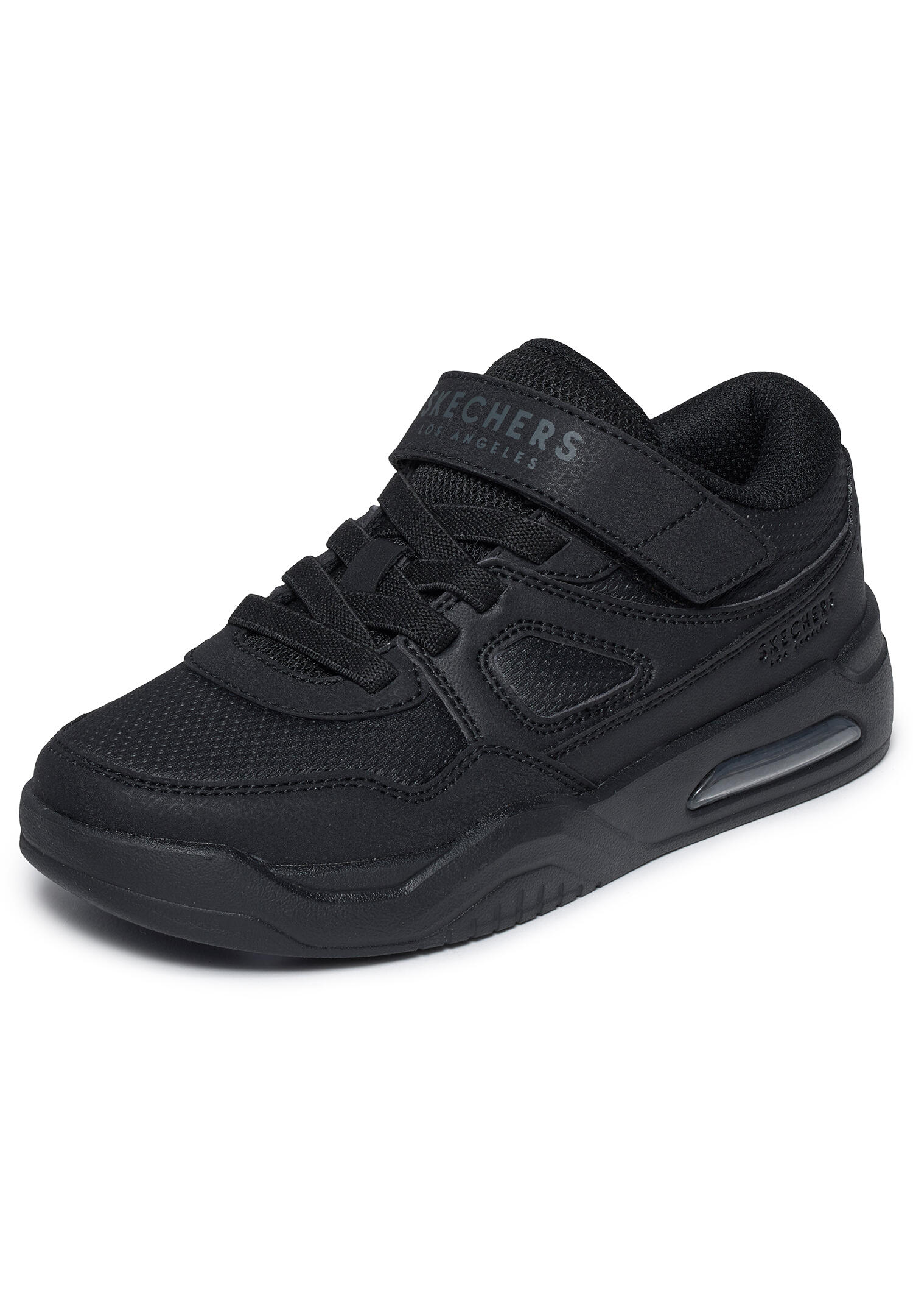 Skechers Kinder Court Tech Sneaker Low Top 418070L BBK Black 2/5