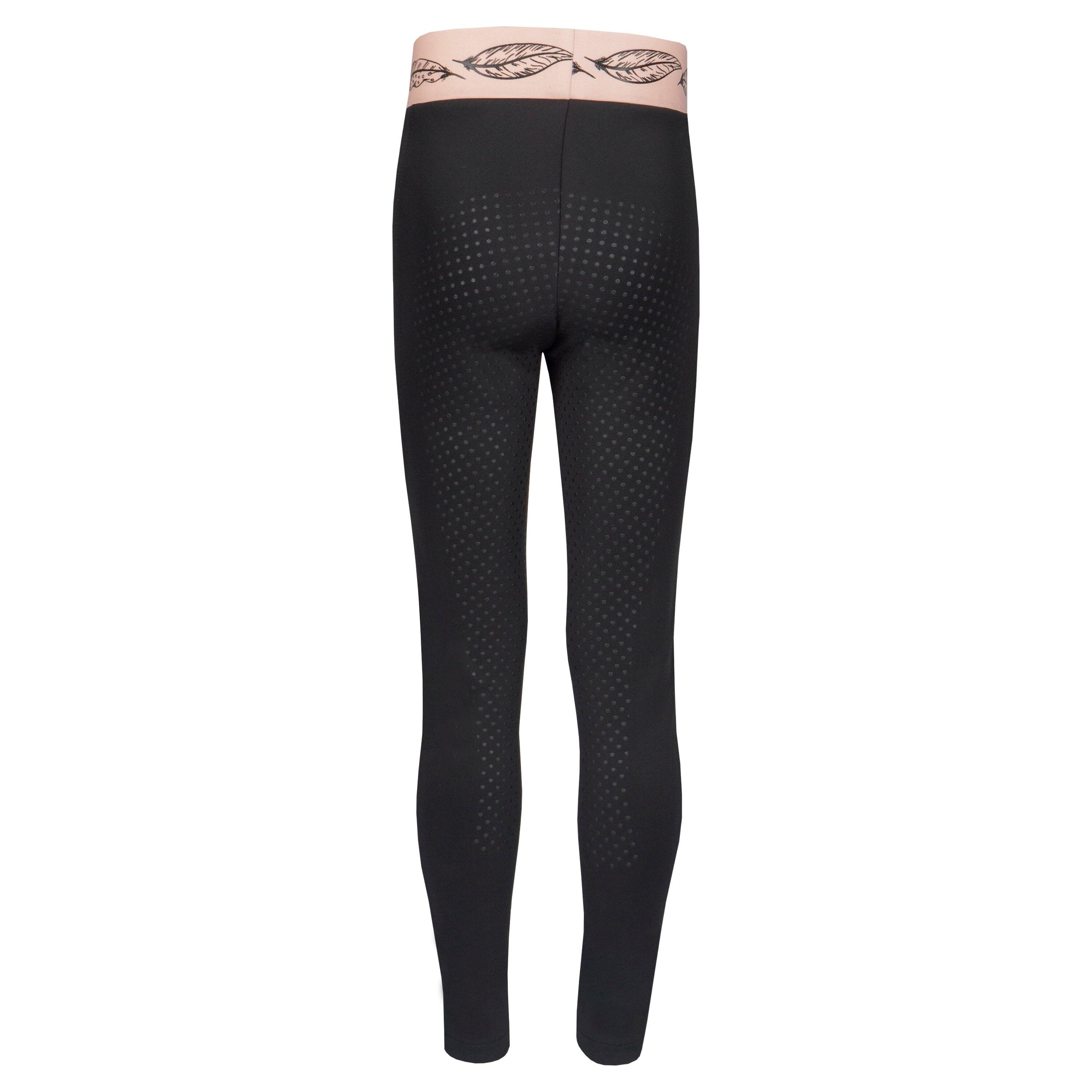 Legginsy jeździeckie dla dziewczynek full grip Red Horse Sophie