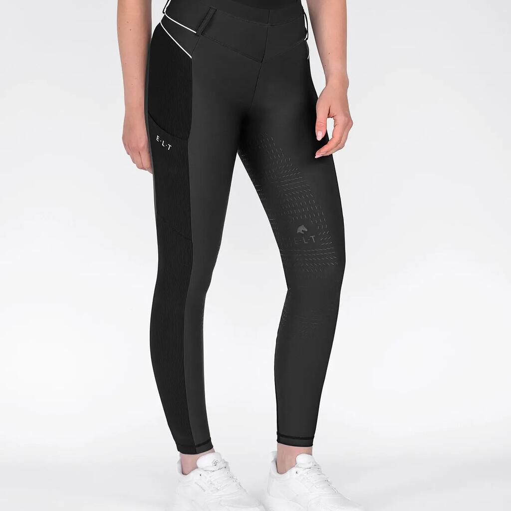 Girls' full grip riding leggings ELT Susann