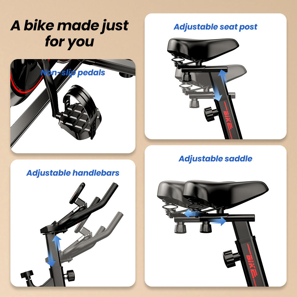 ISCOOTER QK101 bicicleta estática home fitness 13/15