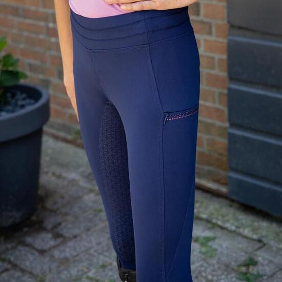 Legging d'équitation Equitights Denici Cavalli Purple Passion