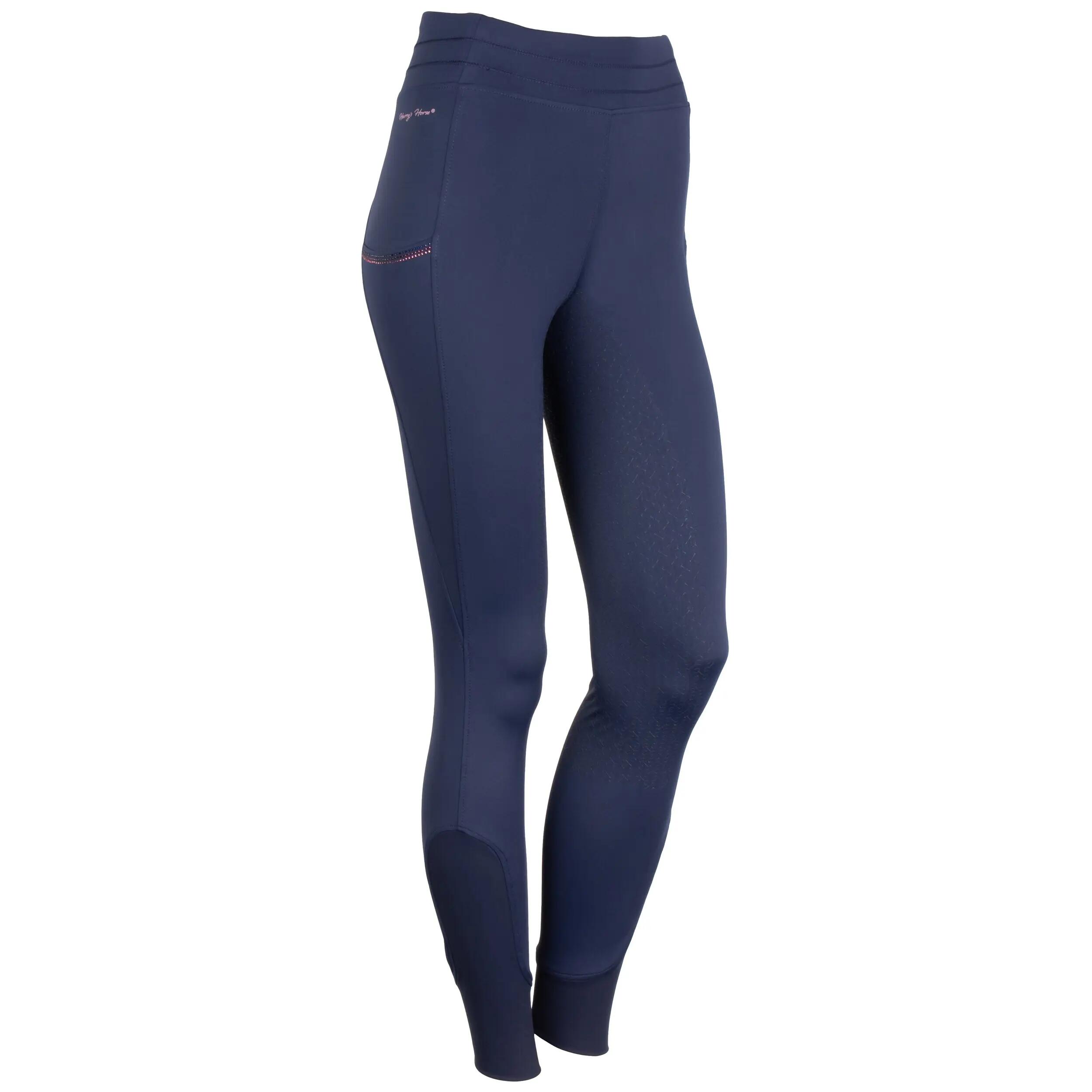 Leggings da equitazione Equitights Denici Cavalli Purple Passion 2/4