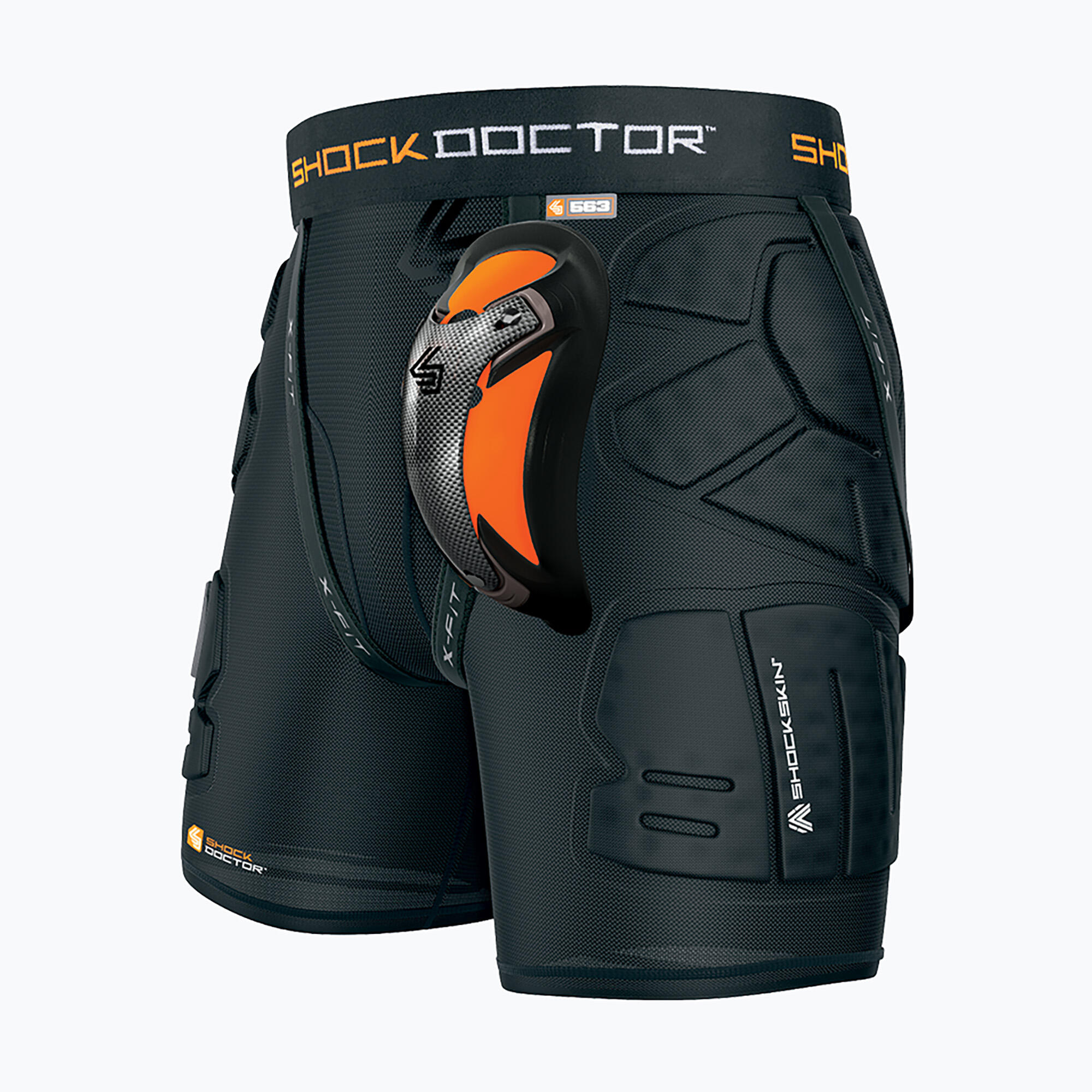 Pantaloni scurți Shock Doctor Ultra Pro Shockskin Impact Carbon Flex