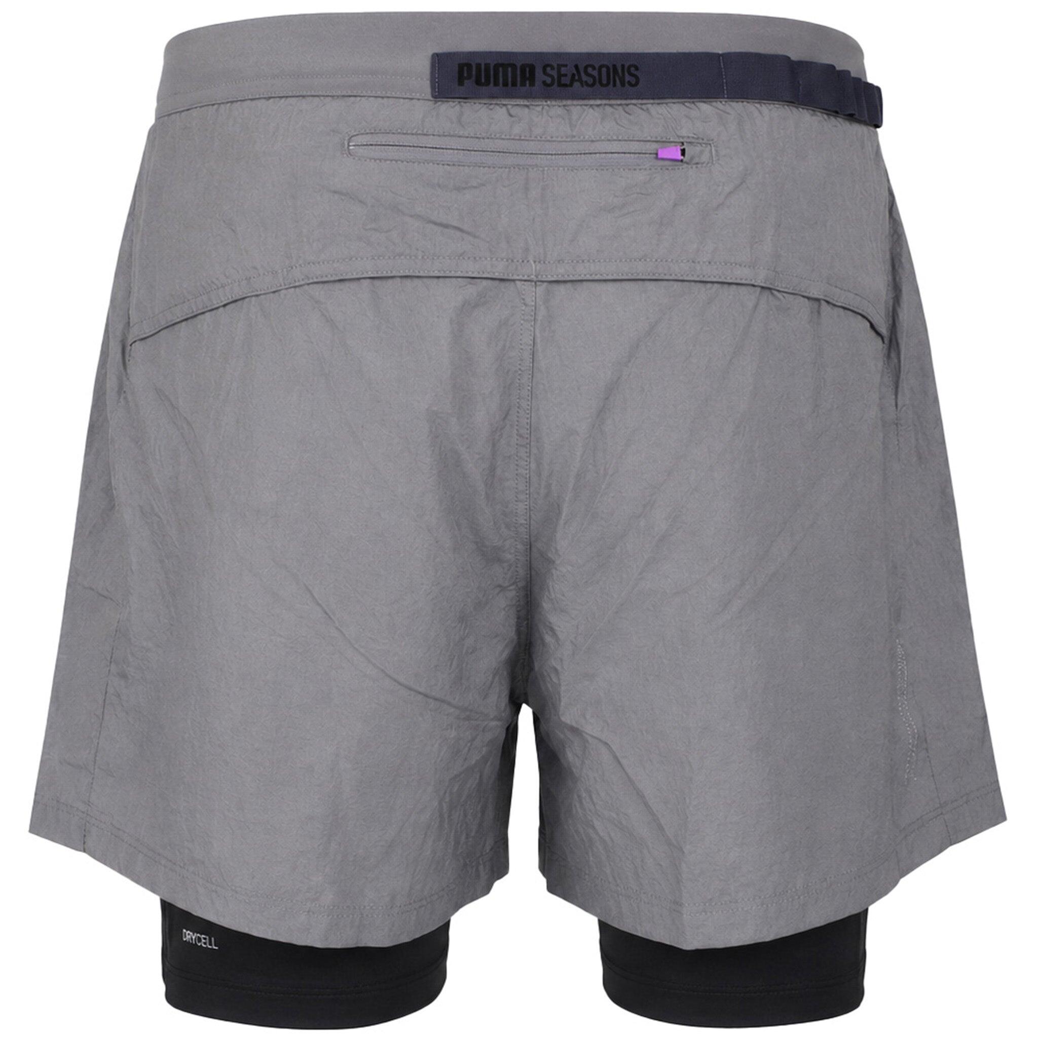 Puma 2in1 Seasons Mens Grey Shorts 2/2