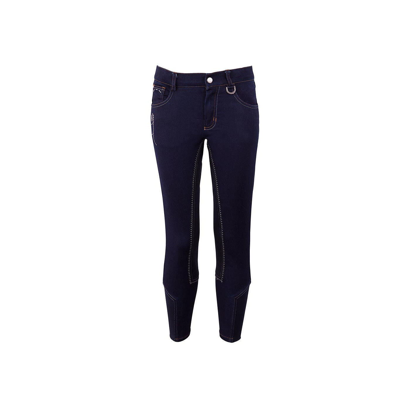 Culotte d'équitation BR Marley pour enfants, fond en microfibre 1/1