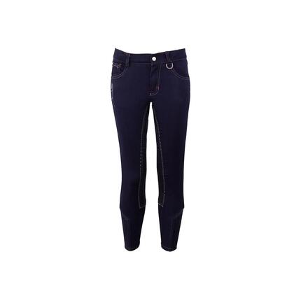 Culotte d'équitation BR Marley pour enfants, fond en microfibre