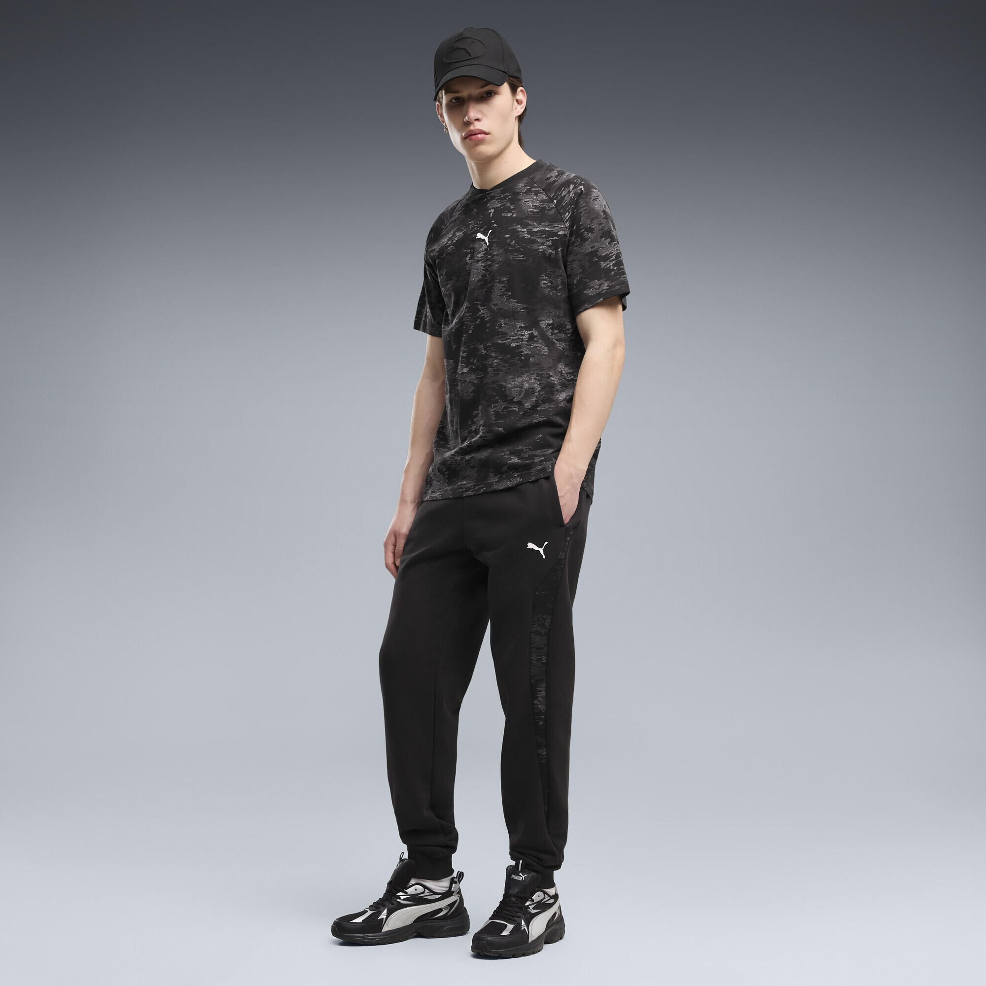 Męskie spodnie dresowe PUMA Sport Camo z dzianiny PUMA 2/5