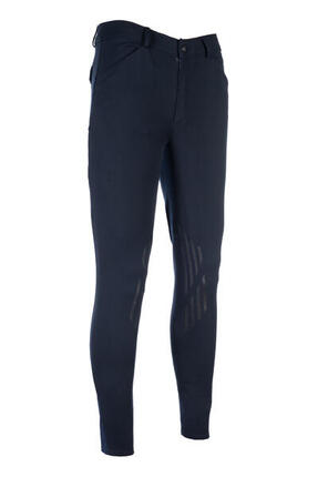 Pantalon d'équitation pour hommes James, protège-genoux en silicone