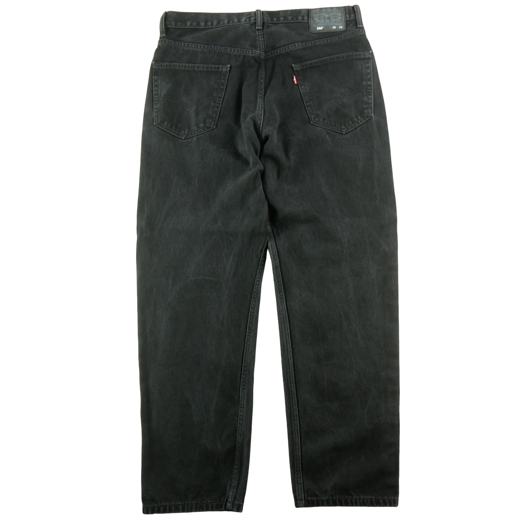 Refurbished - Levi Strauss Herren Jeans W36/L32 550 Relaxed Fit - Wie neu 2/7