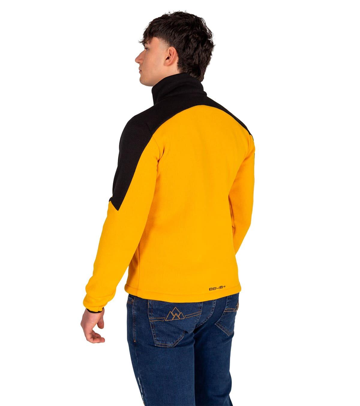 Casaco Polar de Montanha Tipo Blusão Respirável Ursus Homem Amarelo 4/5