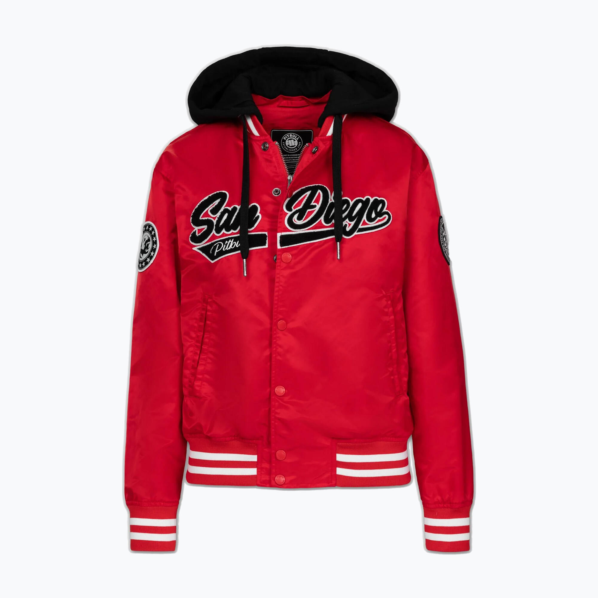 Kurtka damska Pitbull Angela San Diego Hooded Varsity 6/7
