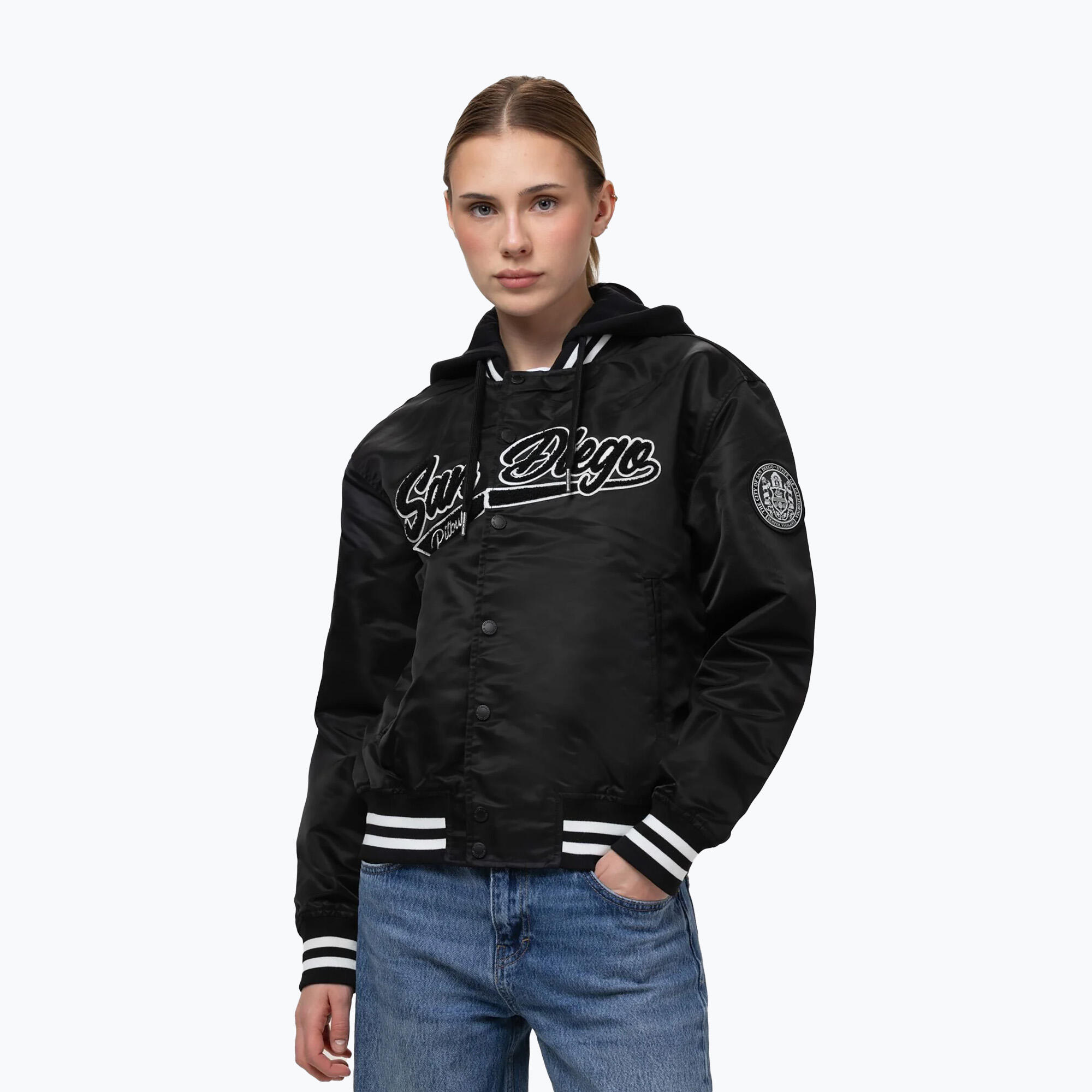 Kurtka damska Pitbull Angela San Diego Hooded Varsity 5/7