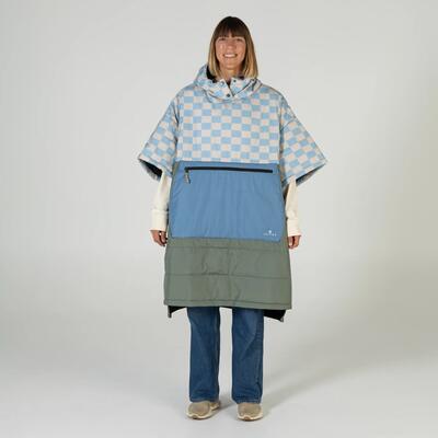 Voited outdoor poncho 3.0 blue dancer
