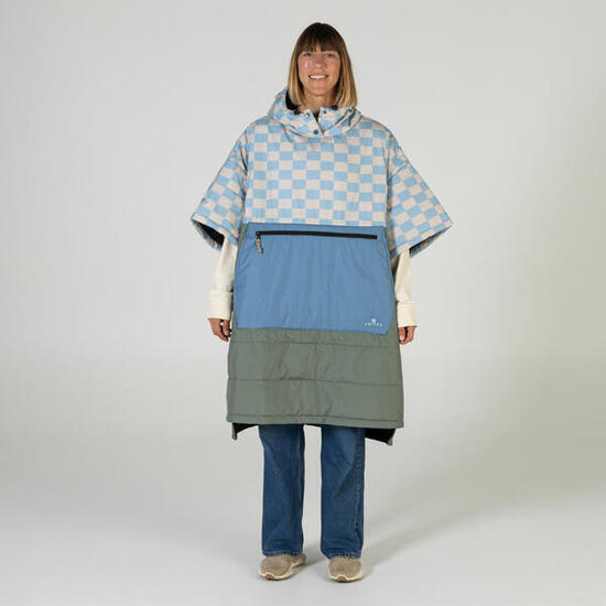 VOITED Outdoor Poncho 3.0 Blue Dancer