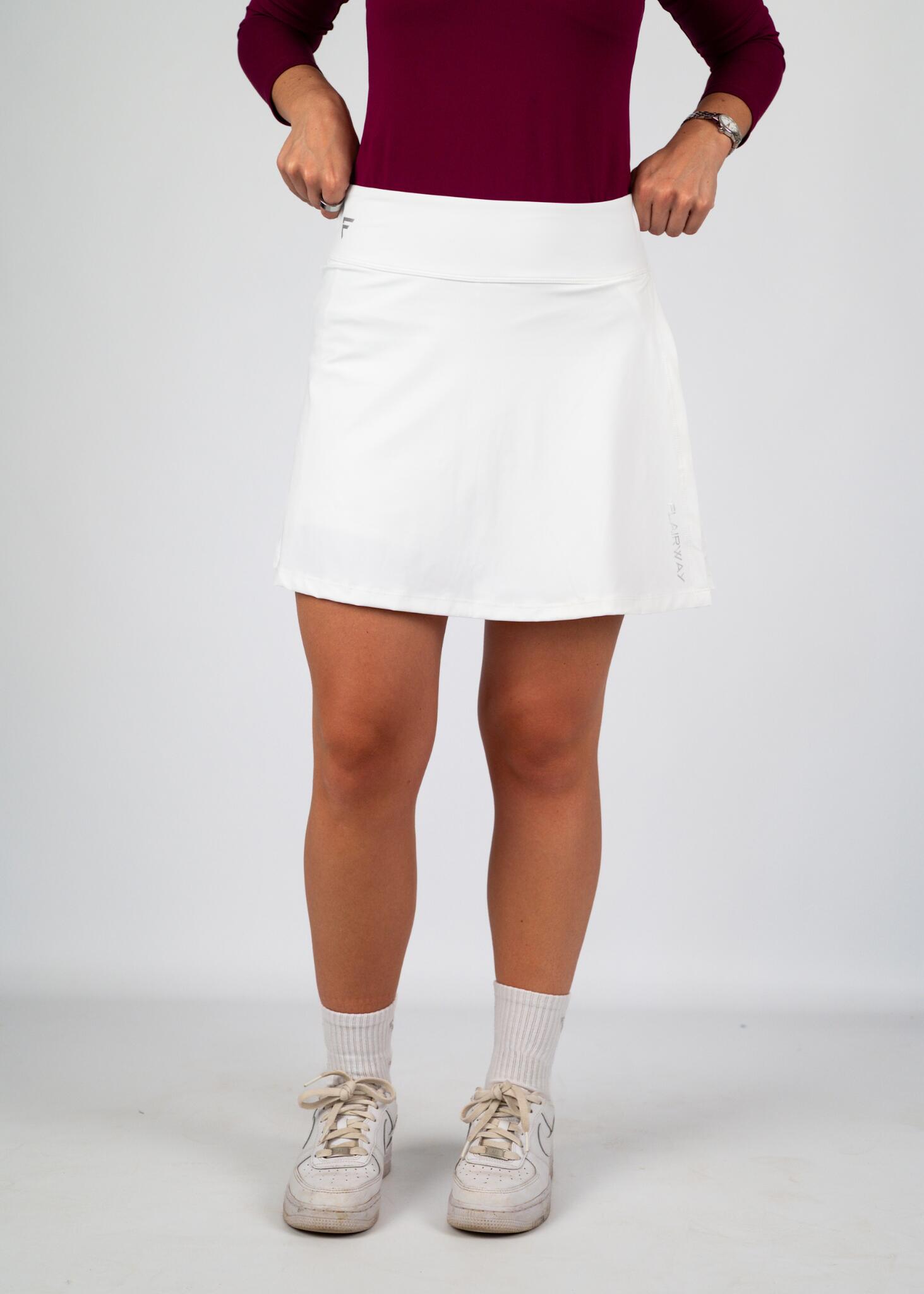 Aloha dames golfskort wit – compressieshort en stretch 3/7
