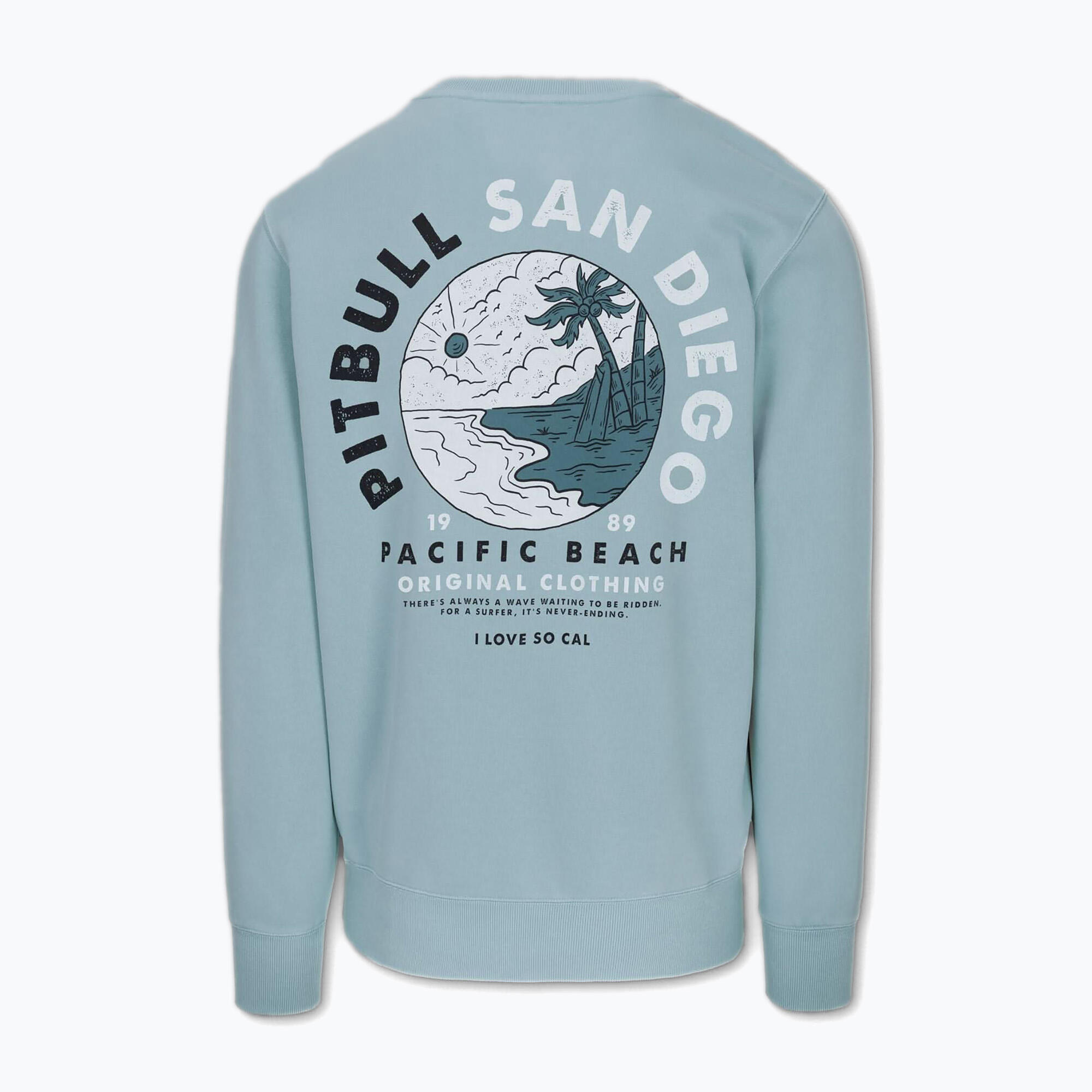 Bluza męska Pitbull Planet Surf Crewneck Sweatshirt 5/7