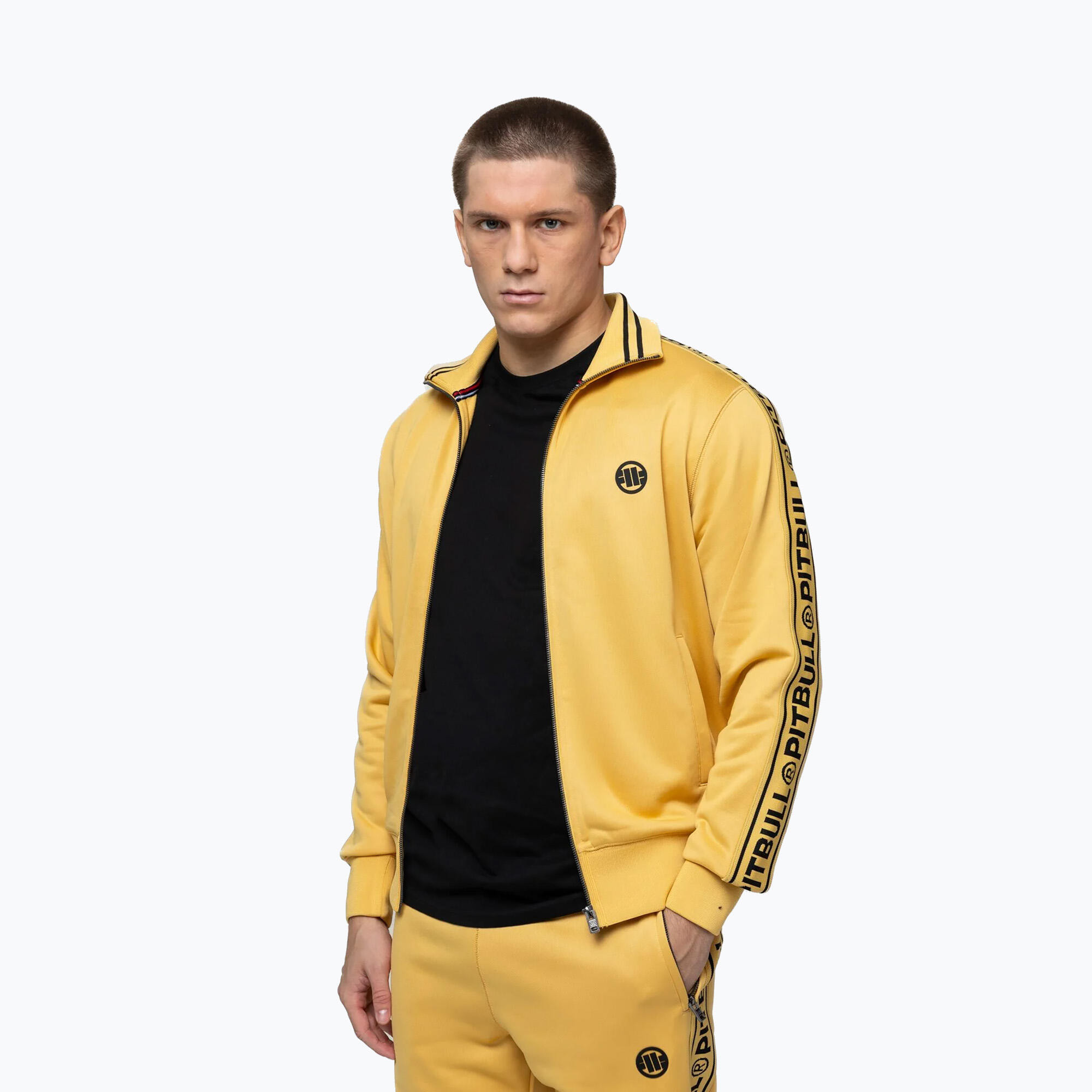 Bluza męska Pitbull Trackjacket Tape Logo Terry Group 5/7