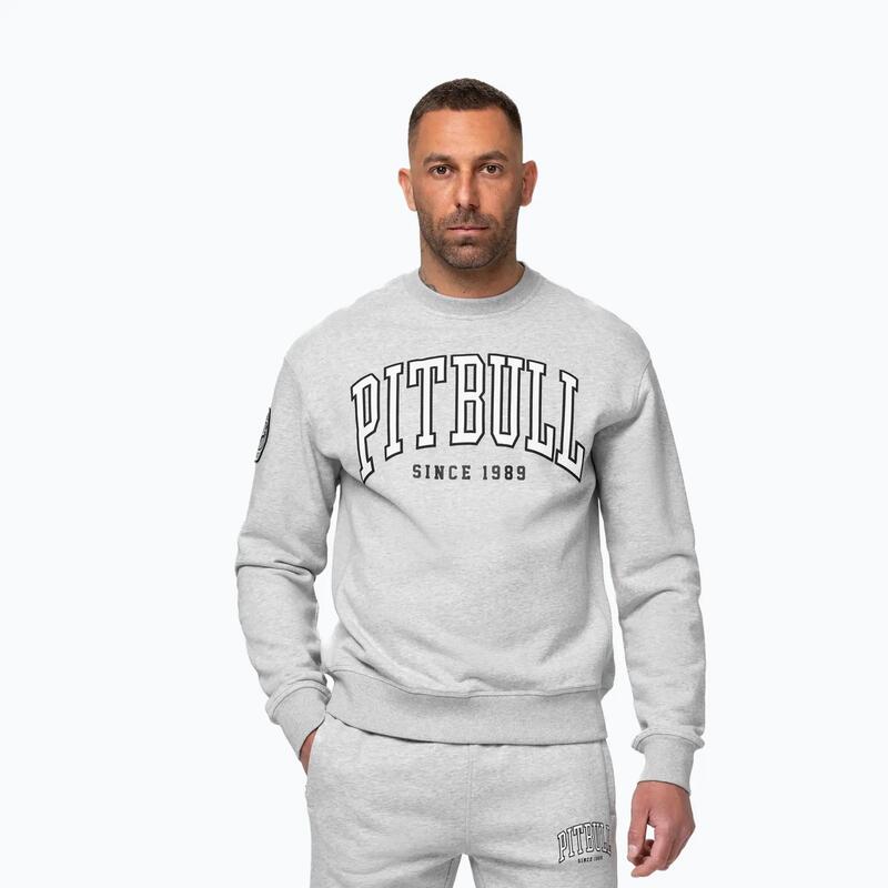 Bluza bărbătească Pitbull Badger cu guler rotund