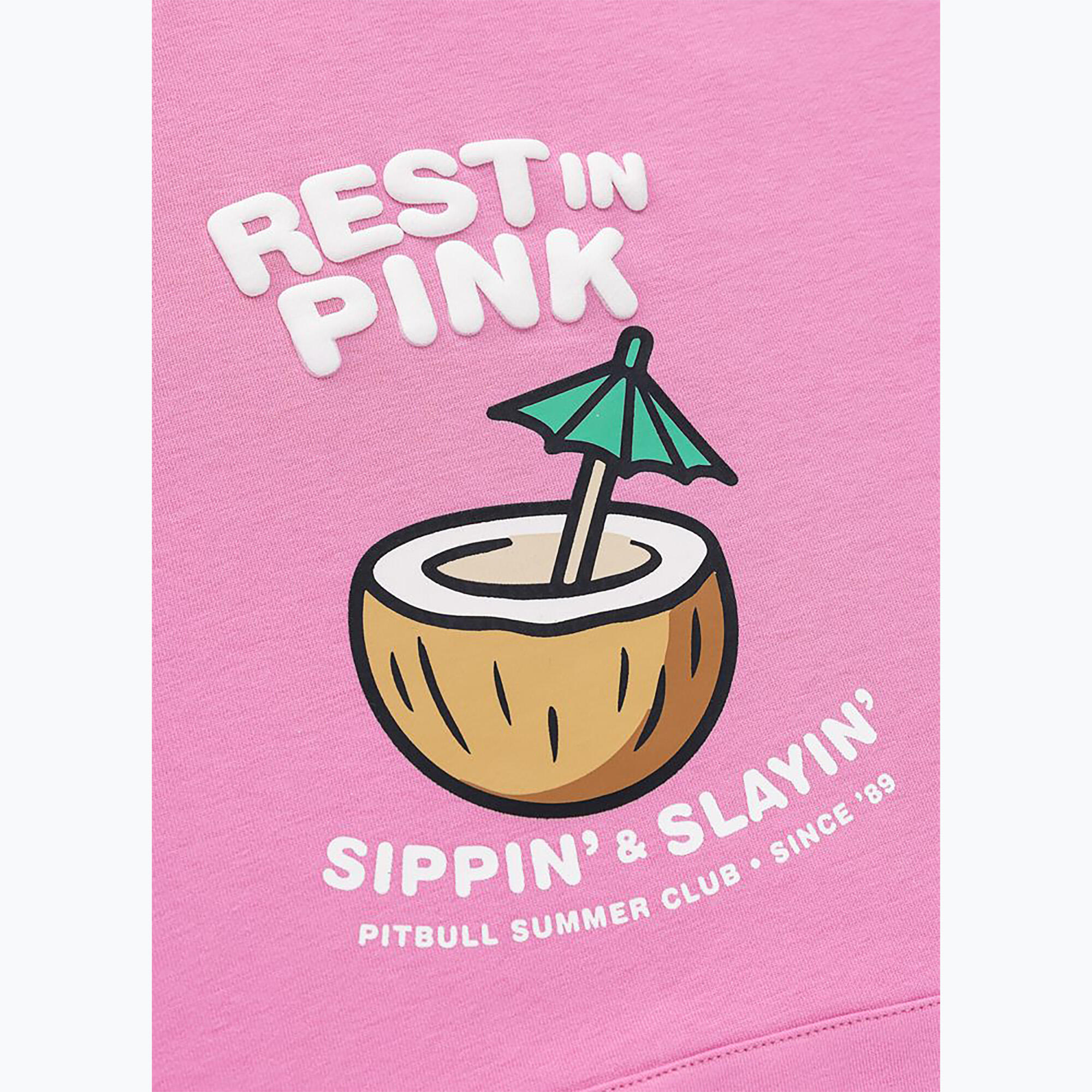 Bluza damska Pitbull Rest In Pink Hooded 7/7