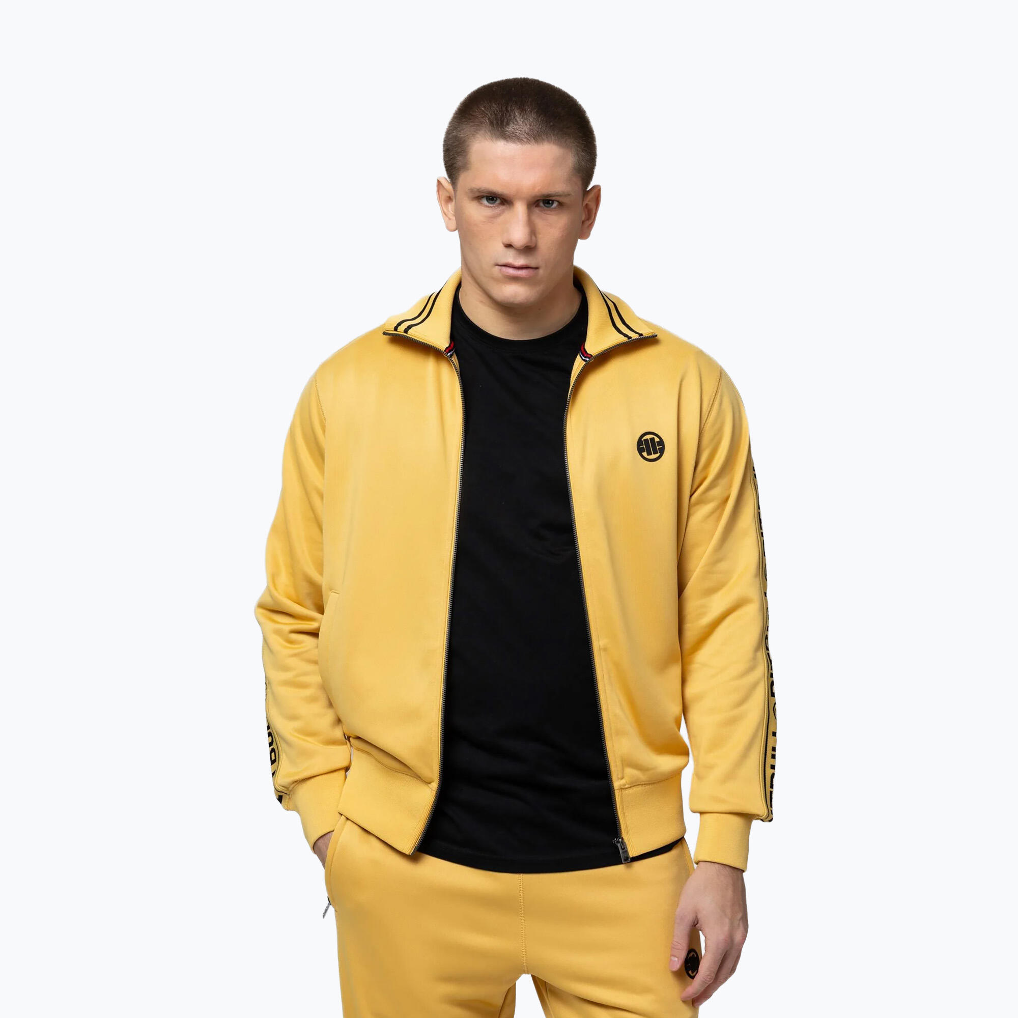 Bluza męska Pitbull Trackjacket Tape Logo Terry Group 4/7