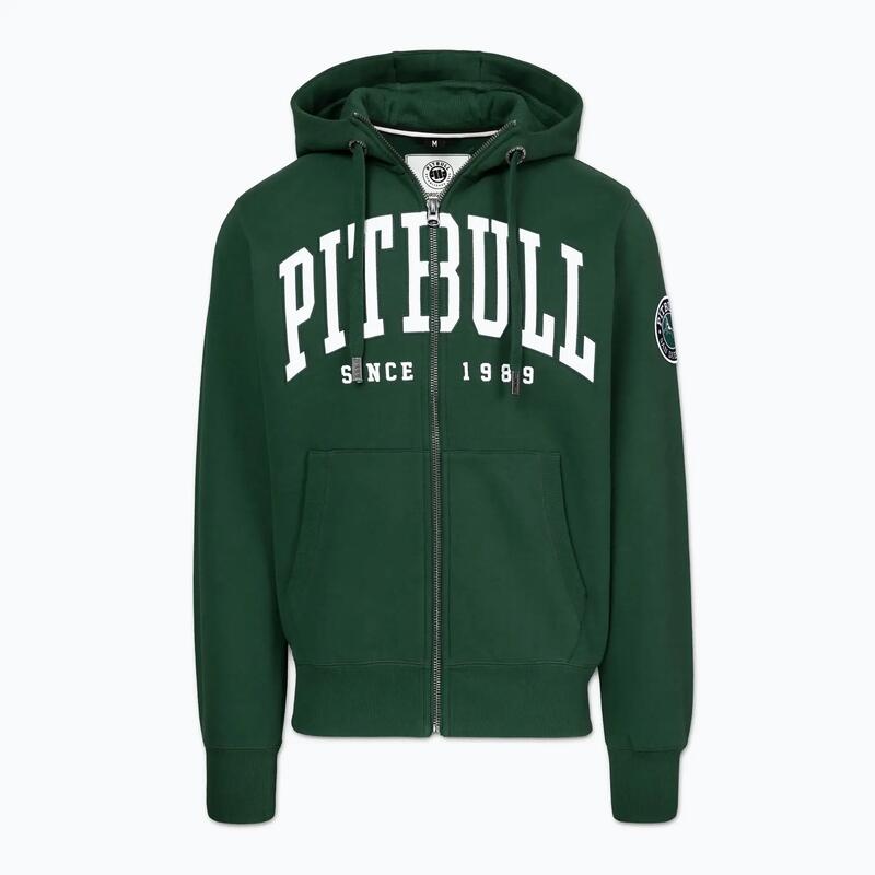 Hanorac bărbați Pitbull Norton cu fermoar și glugă