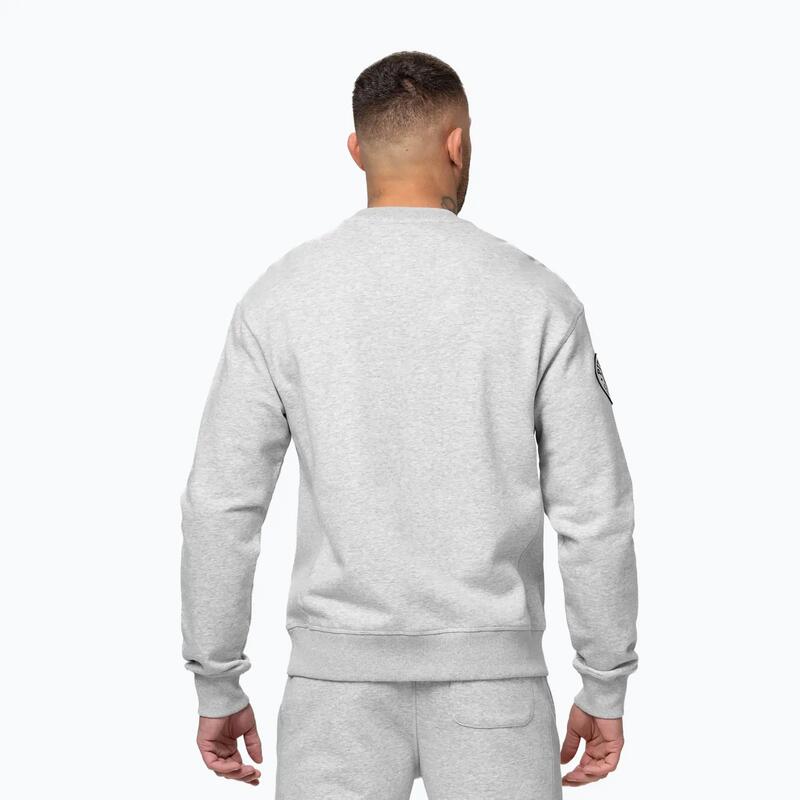Bluza bărbătească Pitbull Badger cu guler rotund