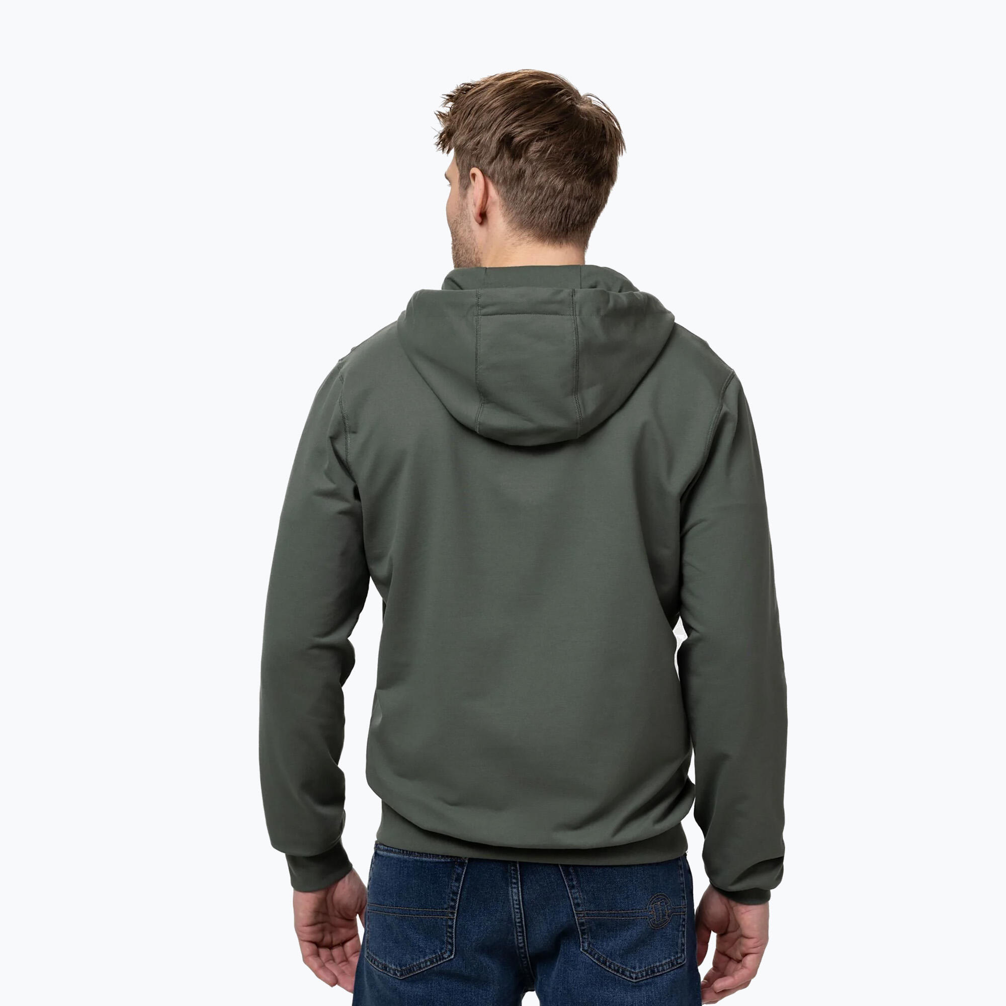 Bluza męska Pitbull Nugget Small Logo Hooded Zip 3/7