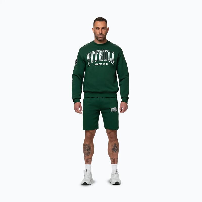 Bluza bărbătească Pitbull Badger cu guler rotund