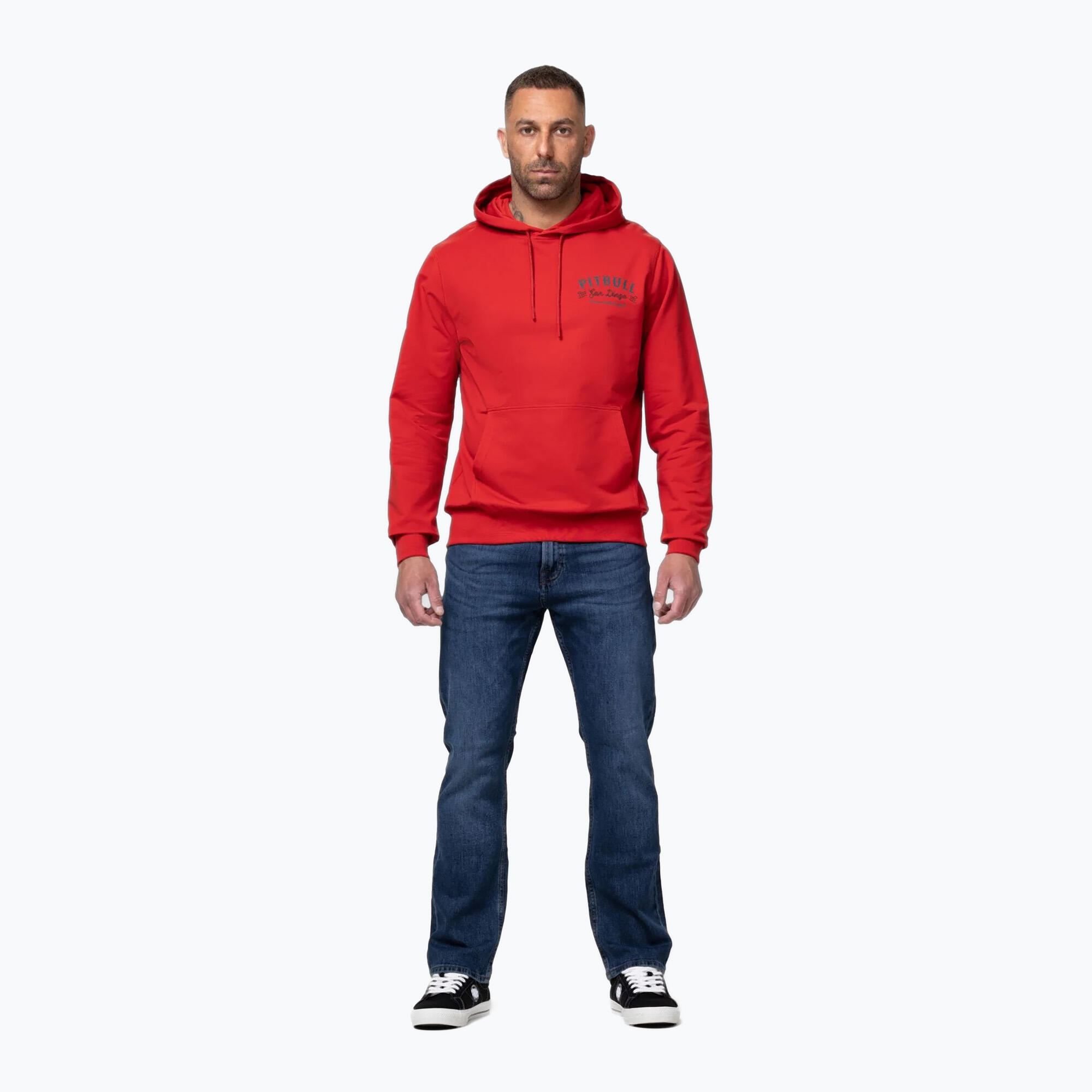 Bluza męska Pitbull Strenght & Respect Sweatshirt Hooded 2/7