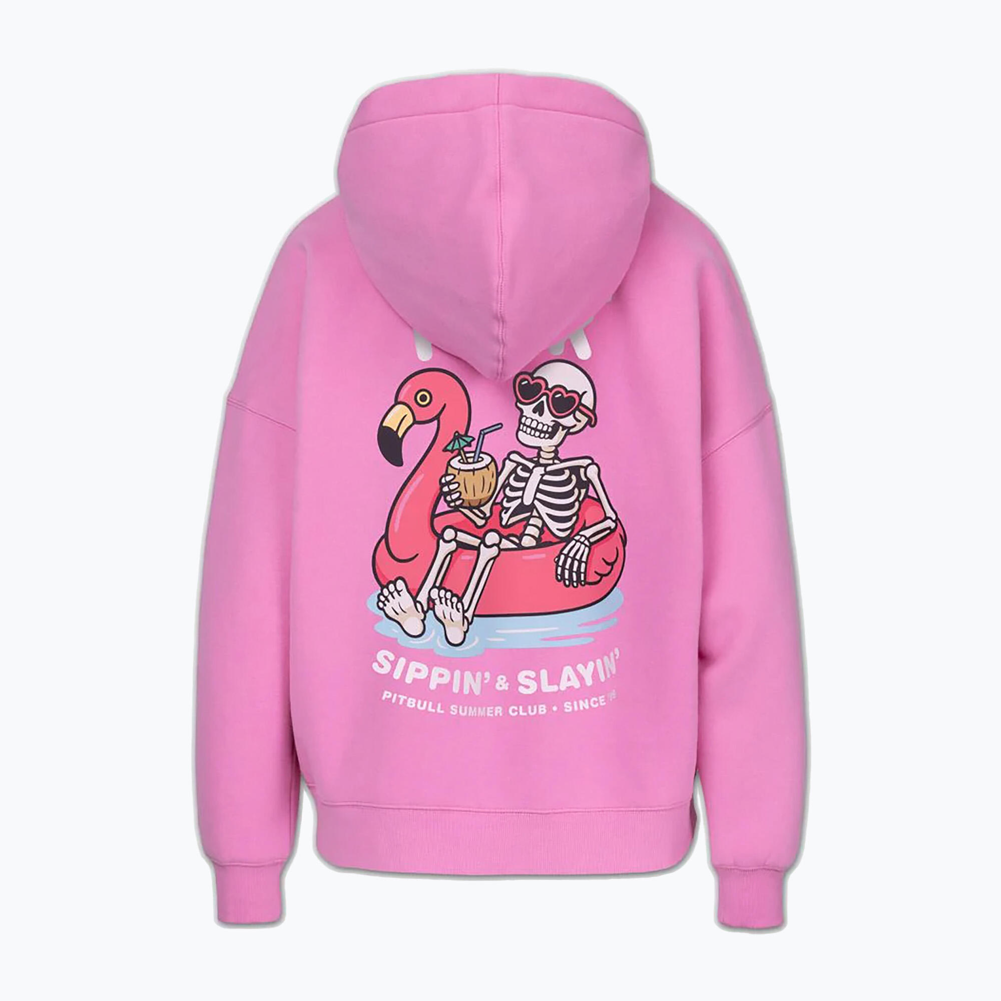 Bluza damska Pitbull Rest In Pink Hooded 5/7