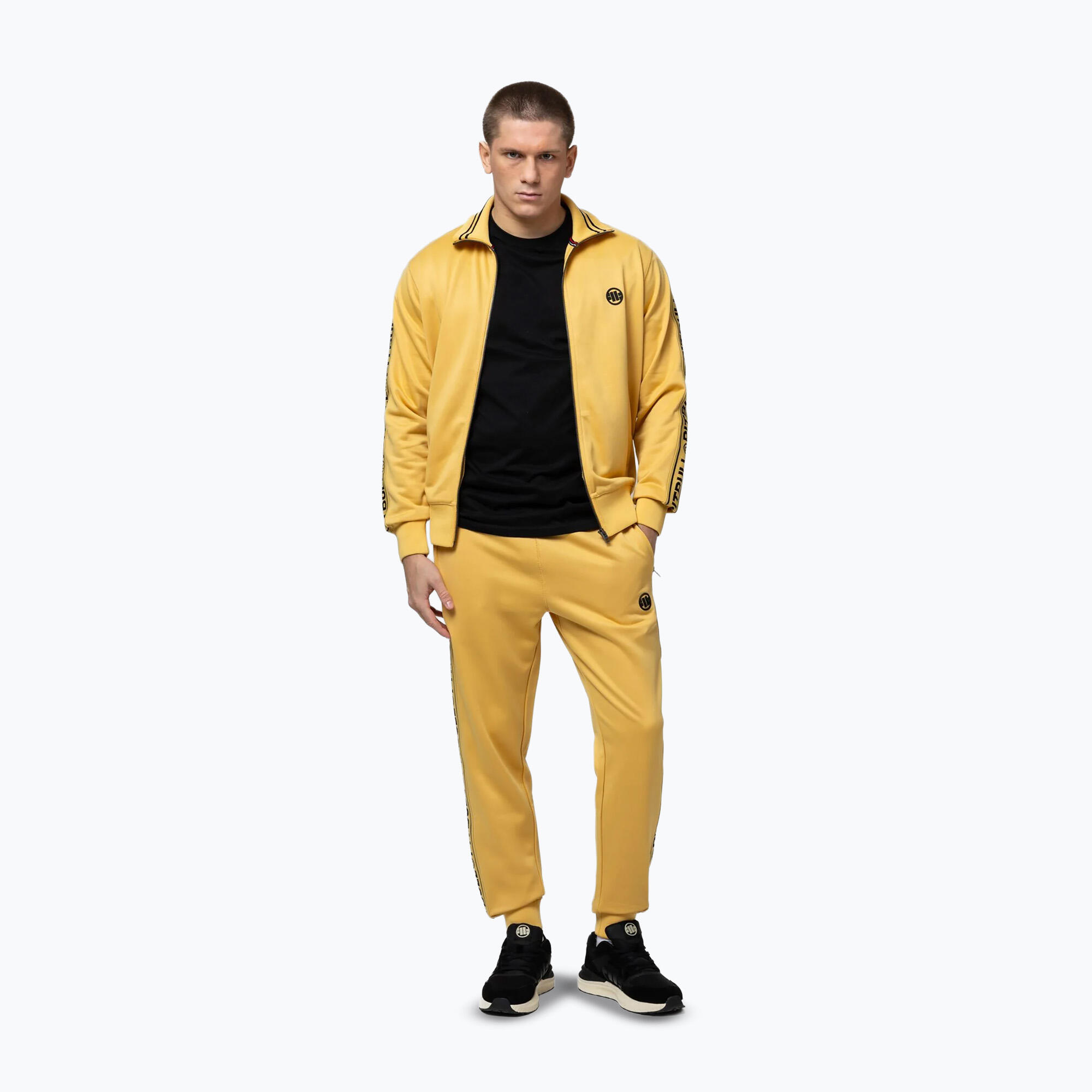 Bluza męska Pitbull Trackjacket Tape Logo Terry Group 2/7