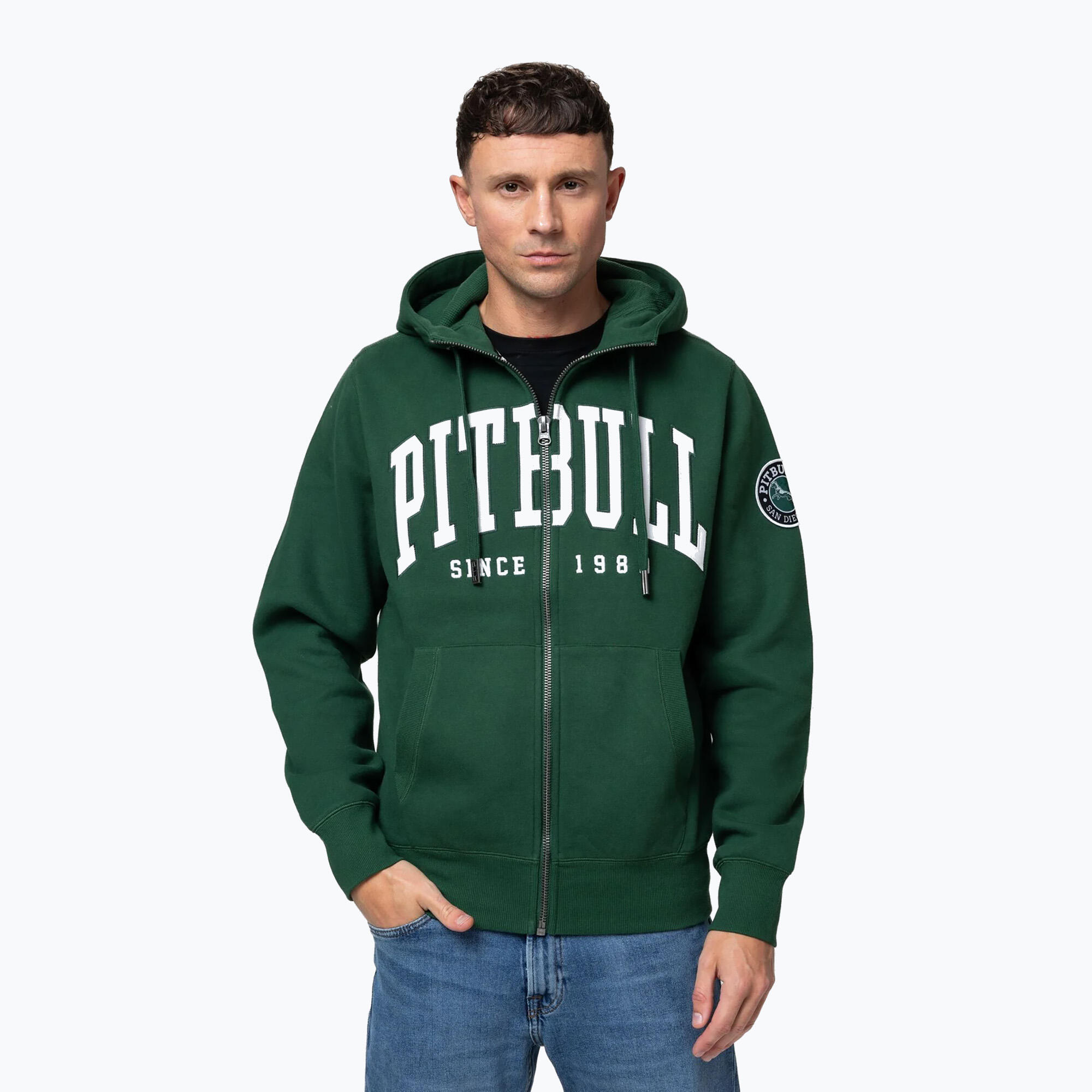 Herenhoodie Pitbull Norton met rits 4/7