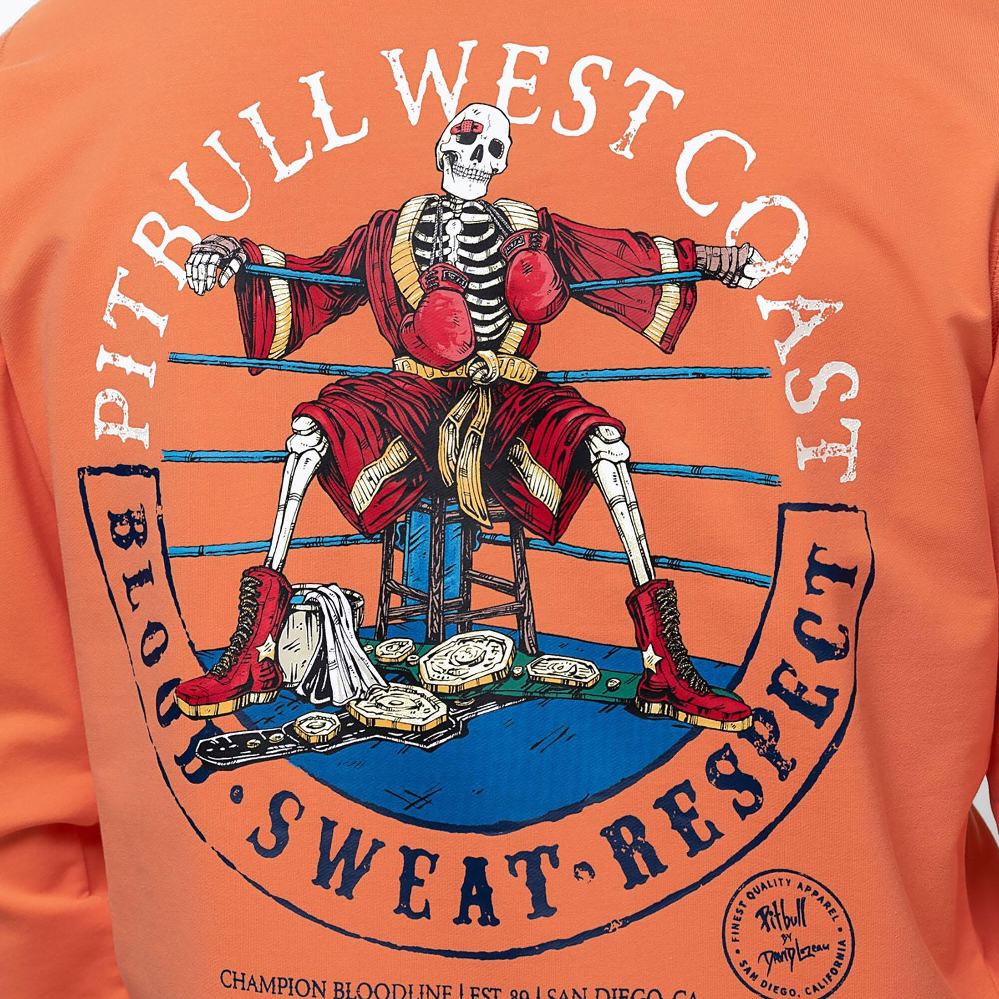 Bluza męska Pitbull Bloodline 2 Sweatshirt Hooded 4/7