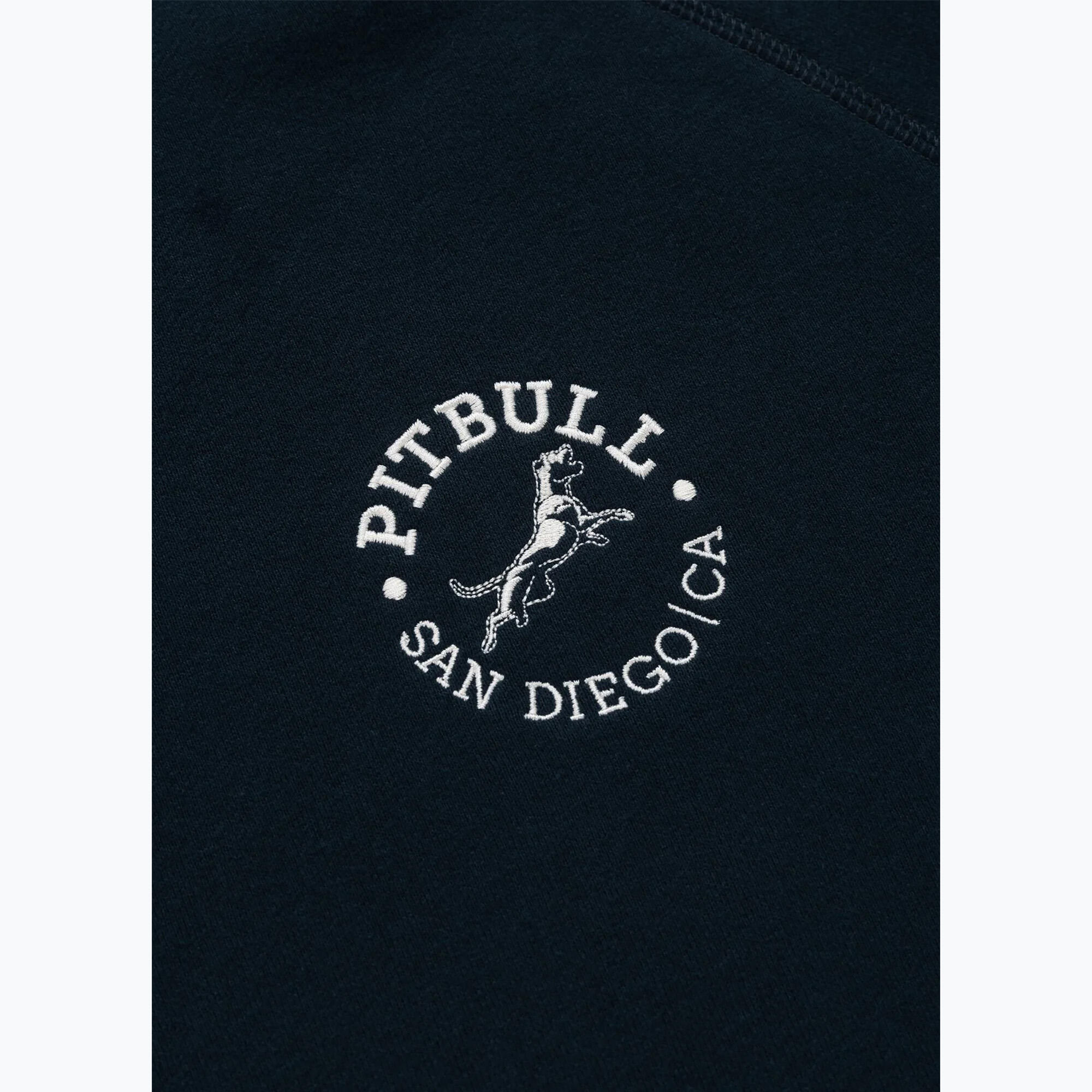 Felpa uomo Pitbull San Diego Ca Crewneck 7/7