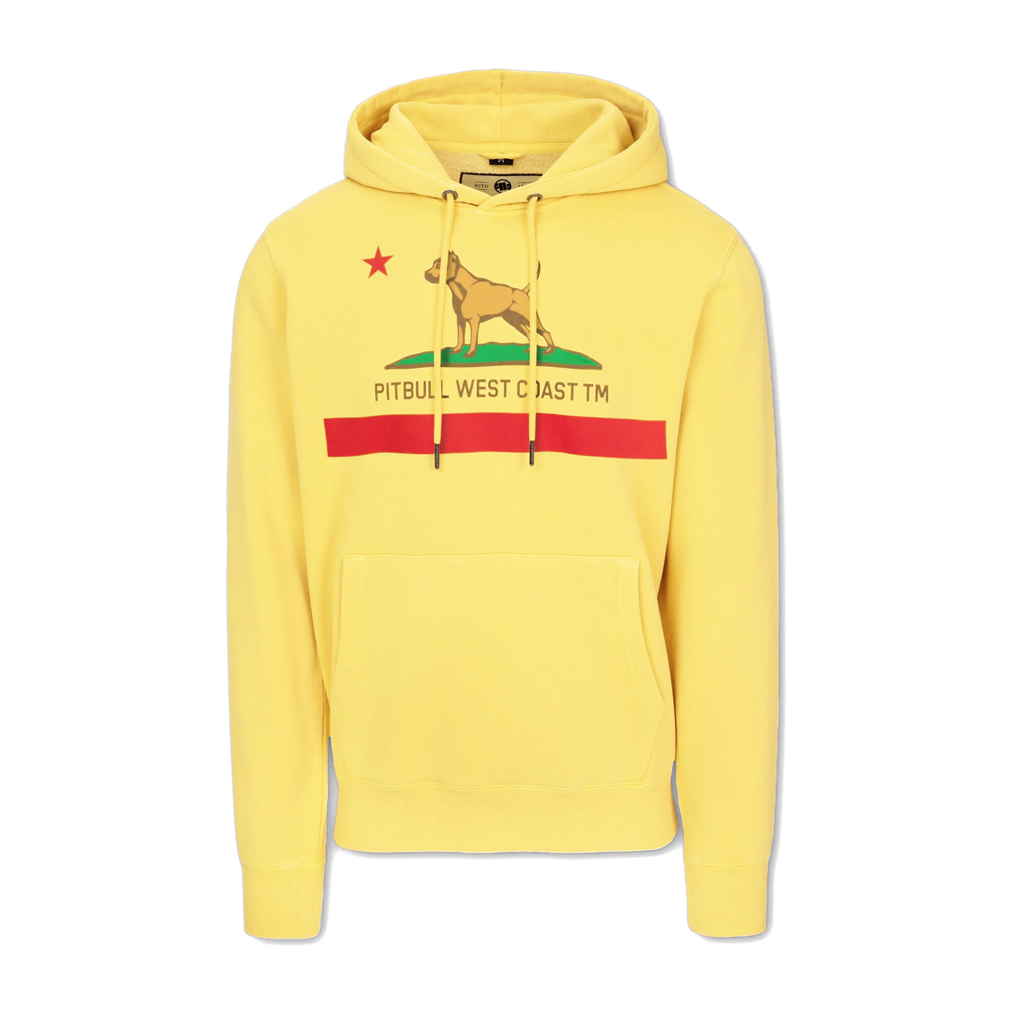 Bluza męska Pitbull California Flag Hooded Sweatshirt 7/7